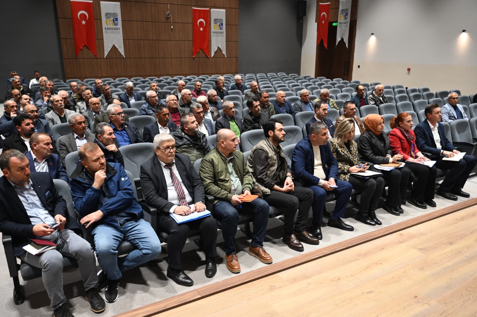 KARACABEY’DE MUHTARLARLA “ORTAK AKIL” BULUŞMASI
