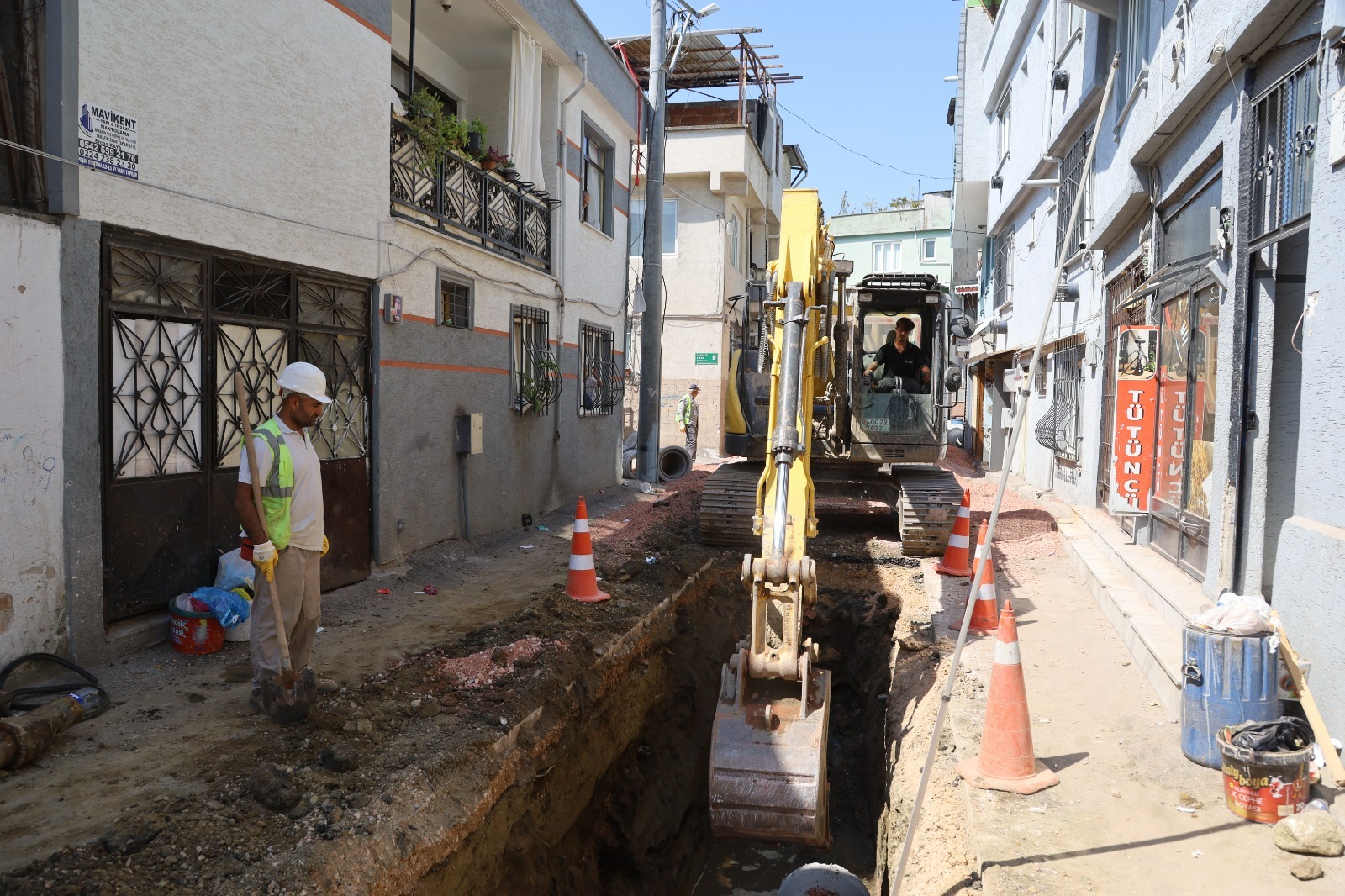 Büyükşehir'den Yavuzselim'e altyapı hamlesi