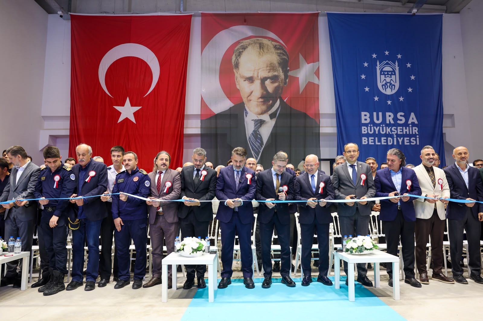 Büyükşehir’in 32’nci İtfaiye İstasyonu Barakfakih OSB’de