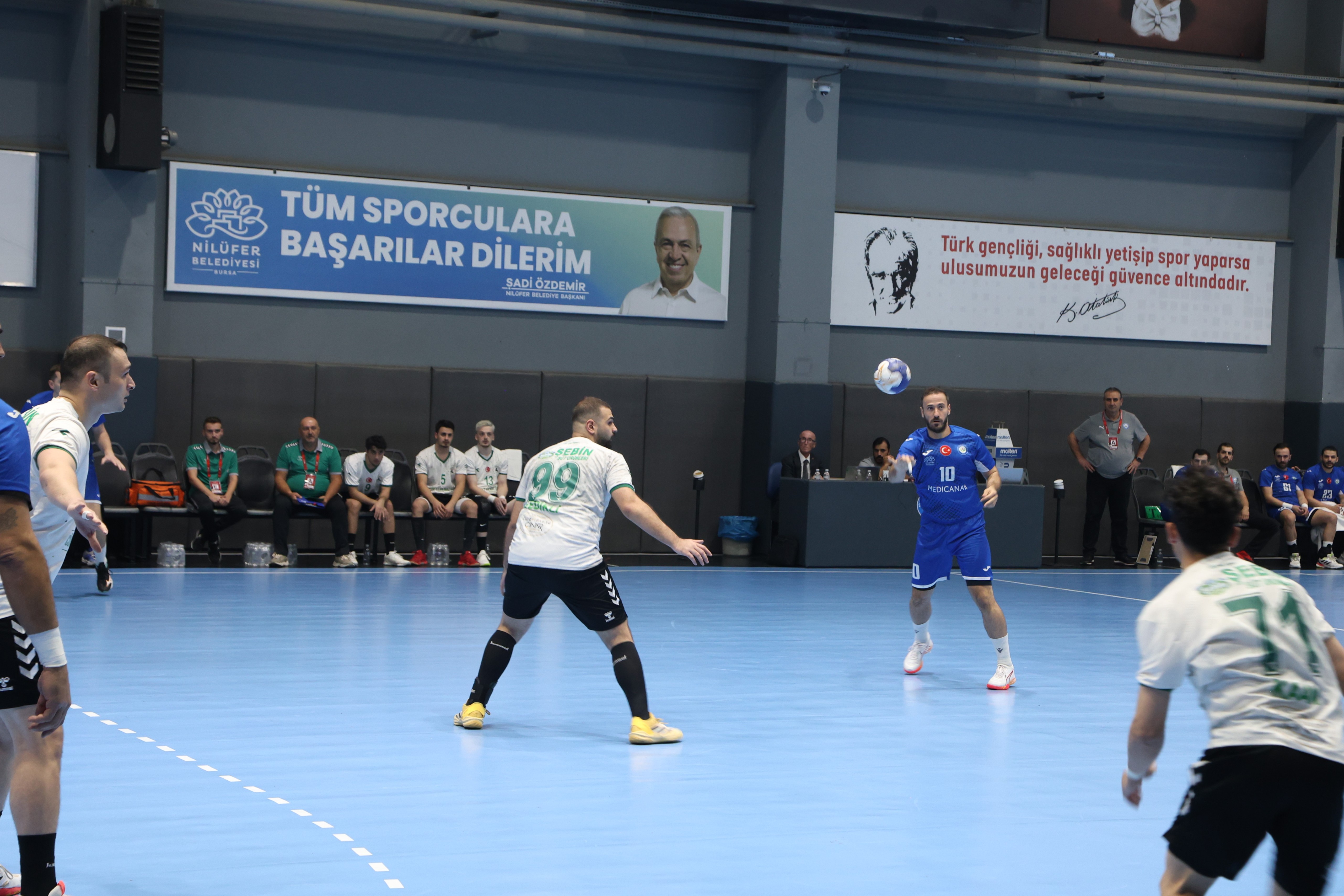 Nilüfer Belediyespor Giresunspor’u 39-33 mağlup etti