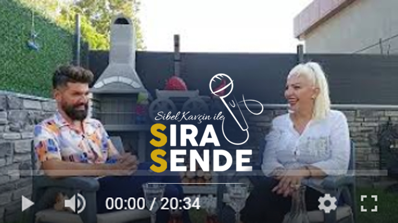 SIRA SENDE'NİN KONUĞU MEHMET ÇEVİK OLDU