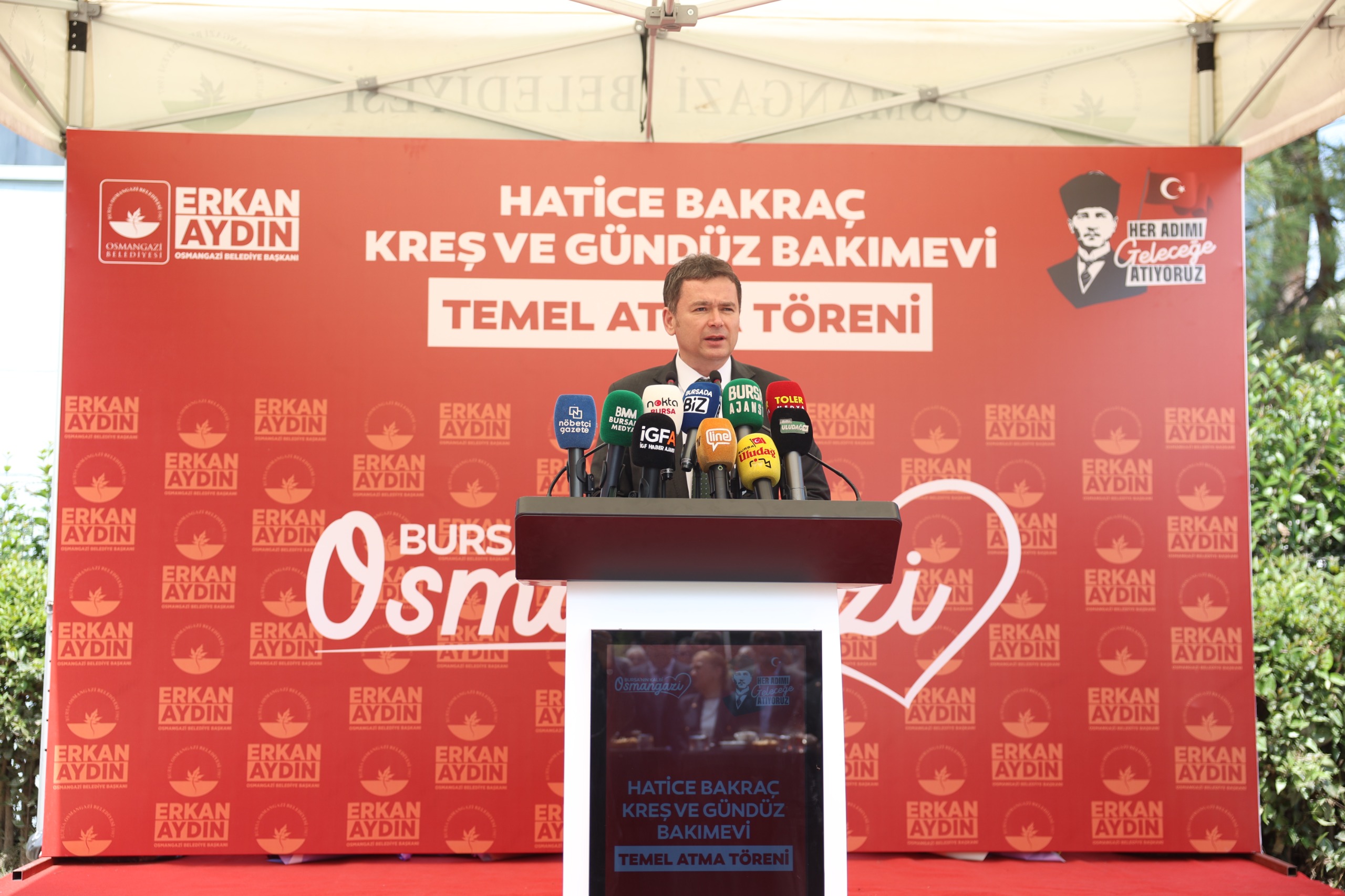 Hatice Bakraç Kreş ve Gündüz Bakımevi’nin Temeli Atıldı