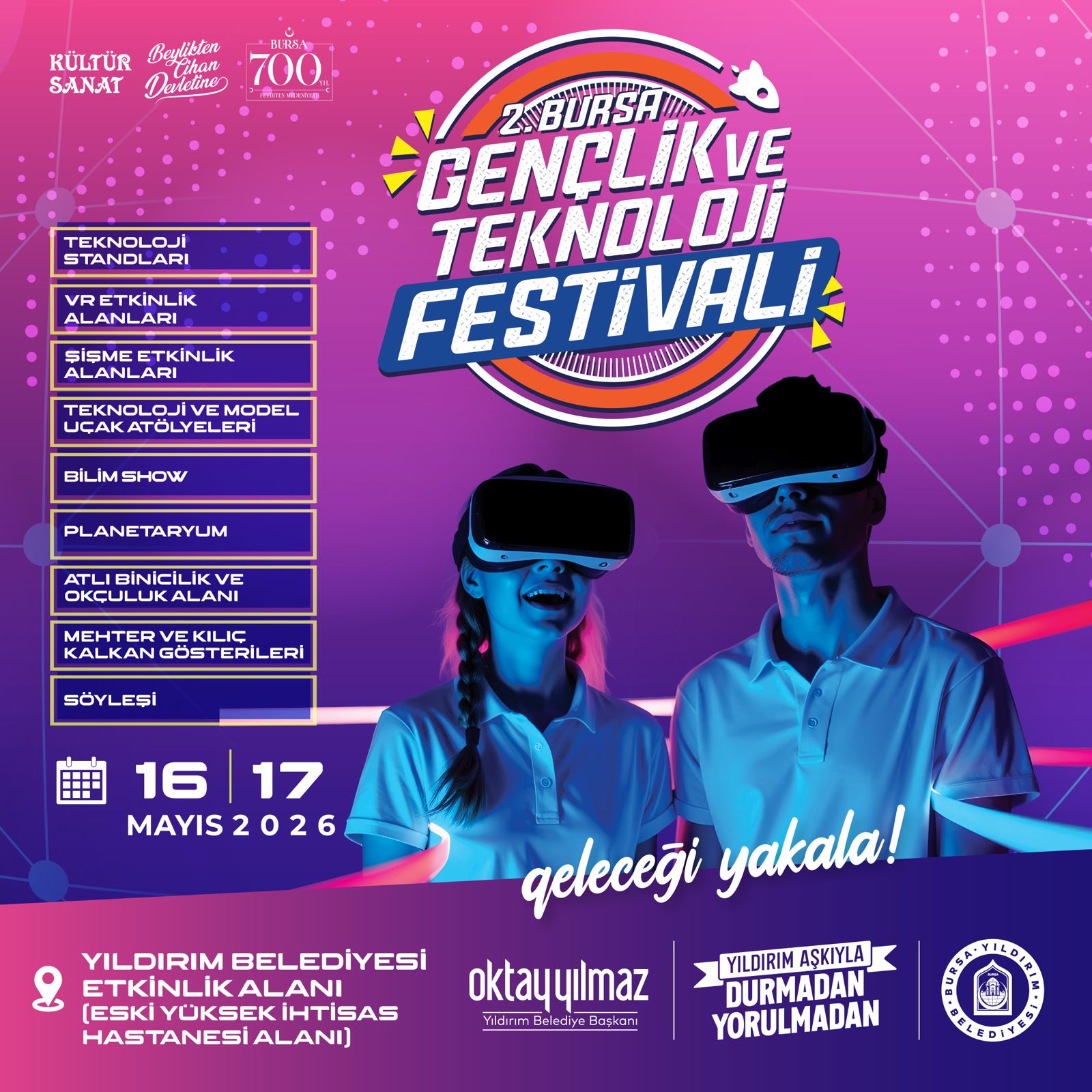 YILDIRIM’DA GENÇLİK VE TEKNOLOJİ BULUŞMASI