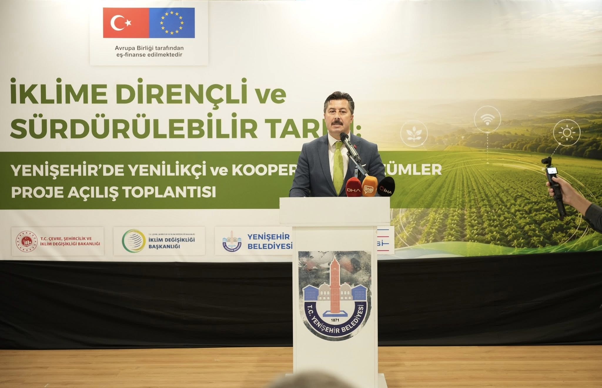 YENİŞEHİR’DE TARIMDA DİJİTALDÖNÜŞÜM: 464 BİN EURO’LUK DEV PROJE HAYATAGEÇİYOR!