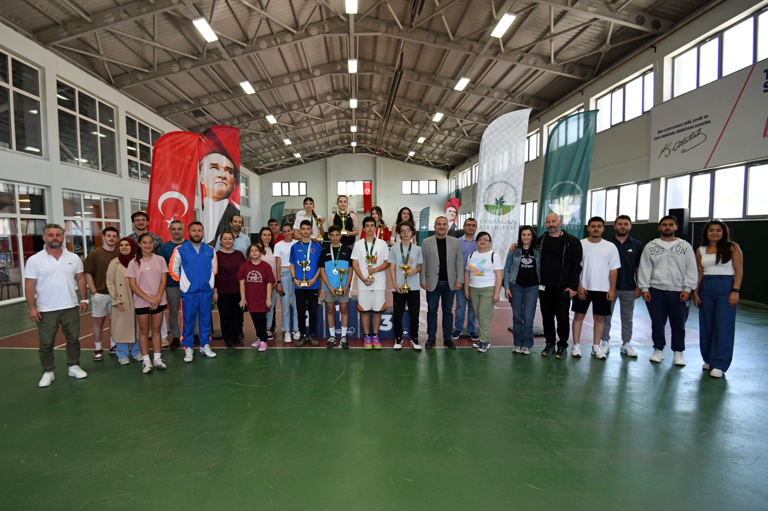 Osmangazi’de Gençlerin Korttaki Mücadelesi 19 Mayıs’ta Ödülle Taçlandı