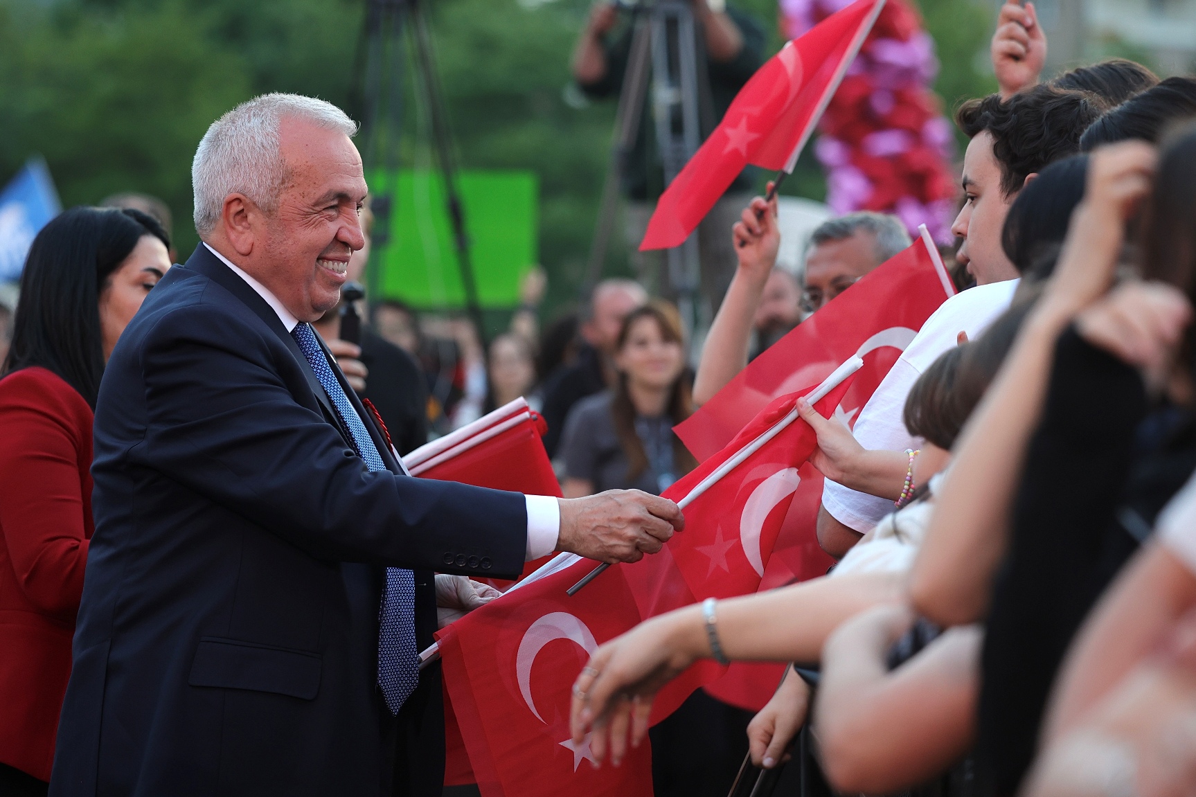 Nilüfer’de binler Cumhuriyet için yürüdü
