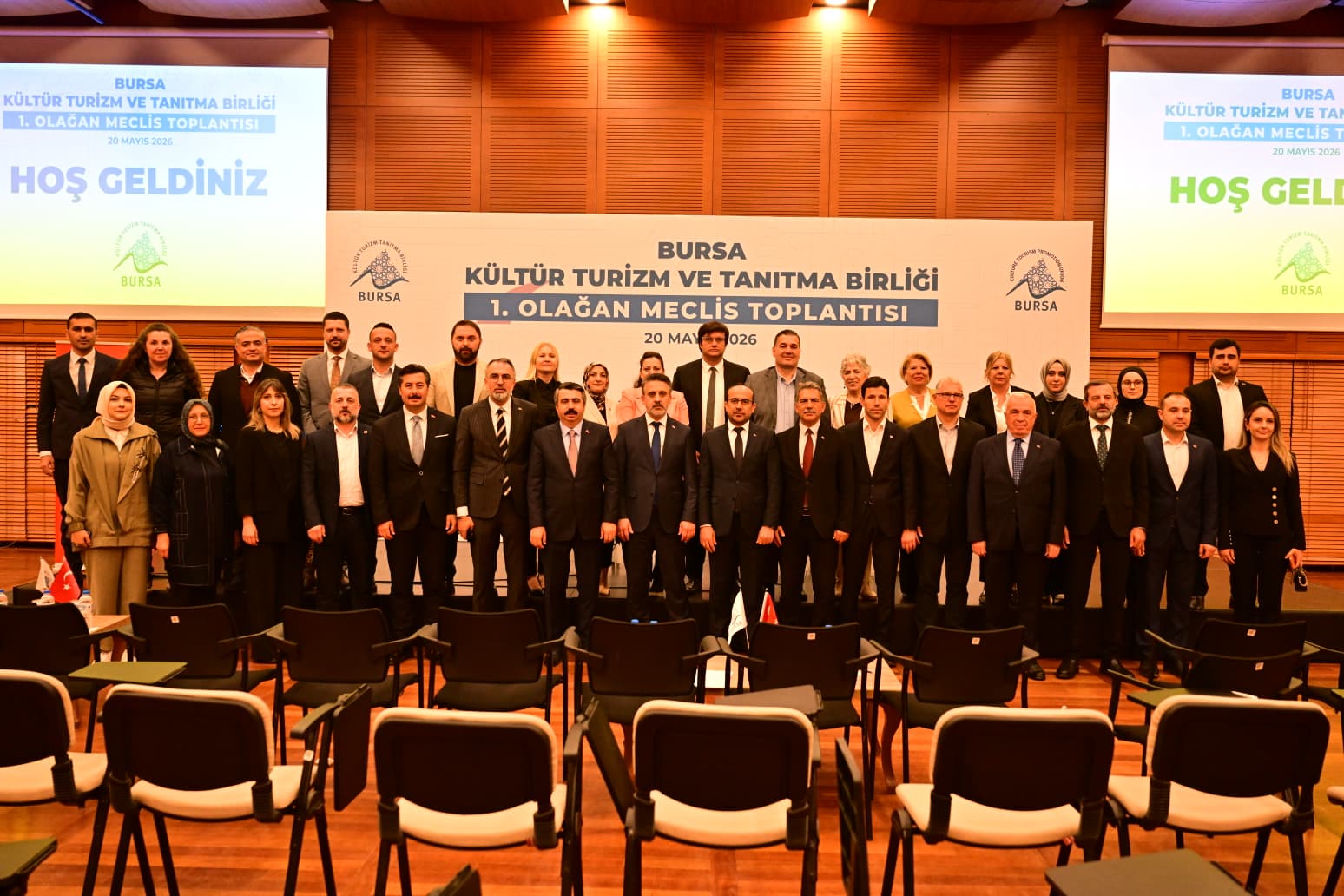 BURSA KÜLTÜR TURİZM VE TANITMA BİRLİĞİ BAŞKANI OKTAY YILMAZ GÜVEN TAZELEDİ