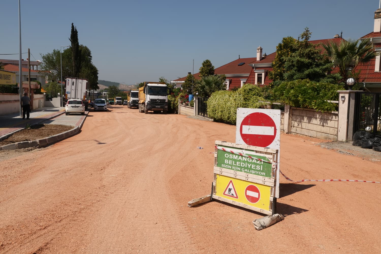 Osmangazi Belediyesi 900 Ton Asfalt Döktü