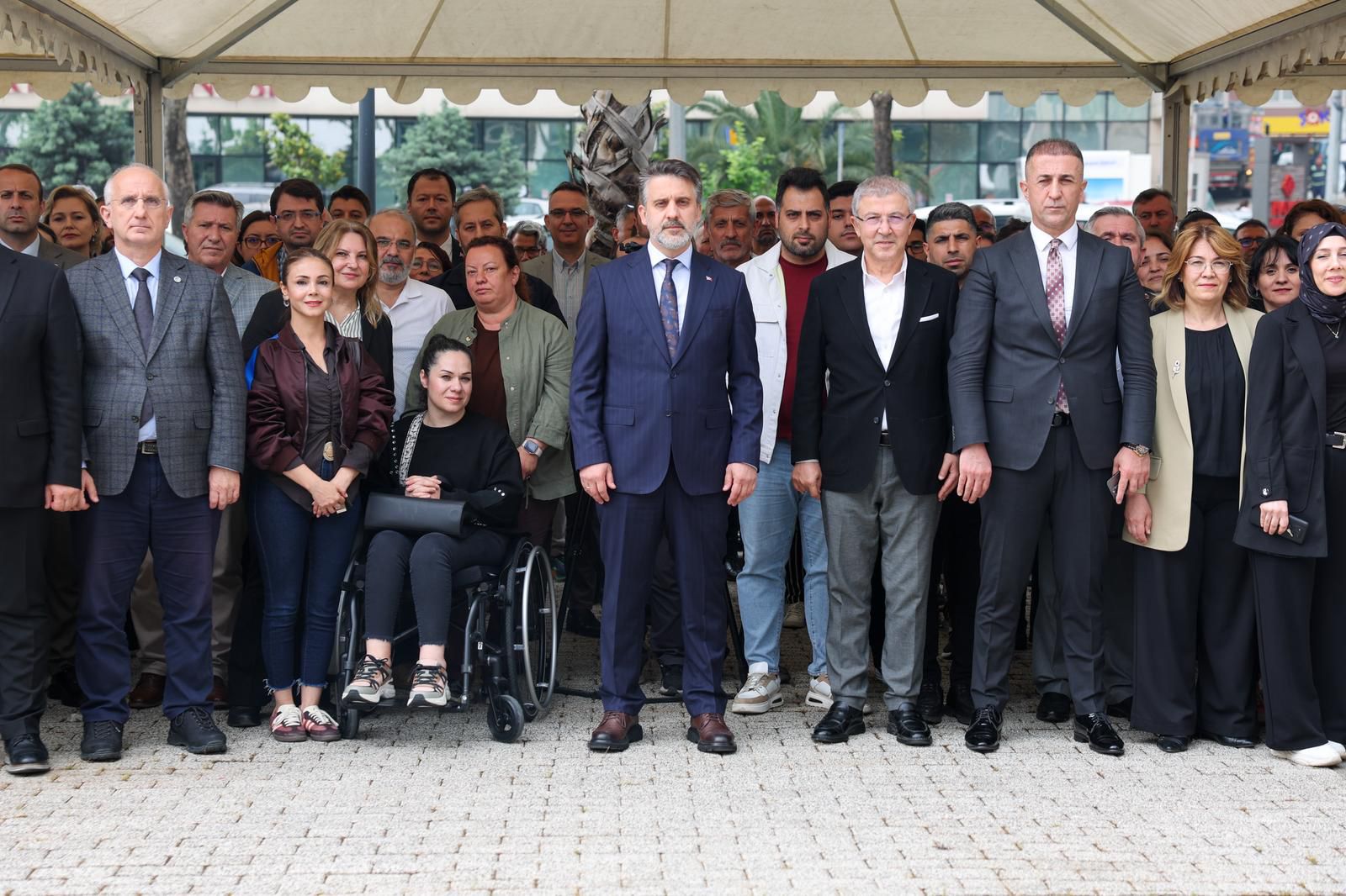 Başkan Vekili Biba, Büyükşehir ailesiyle bayramlaştı