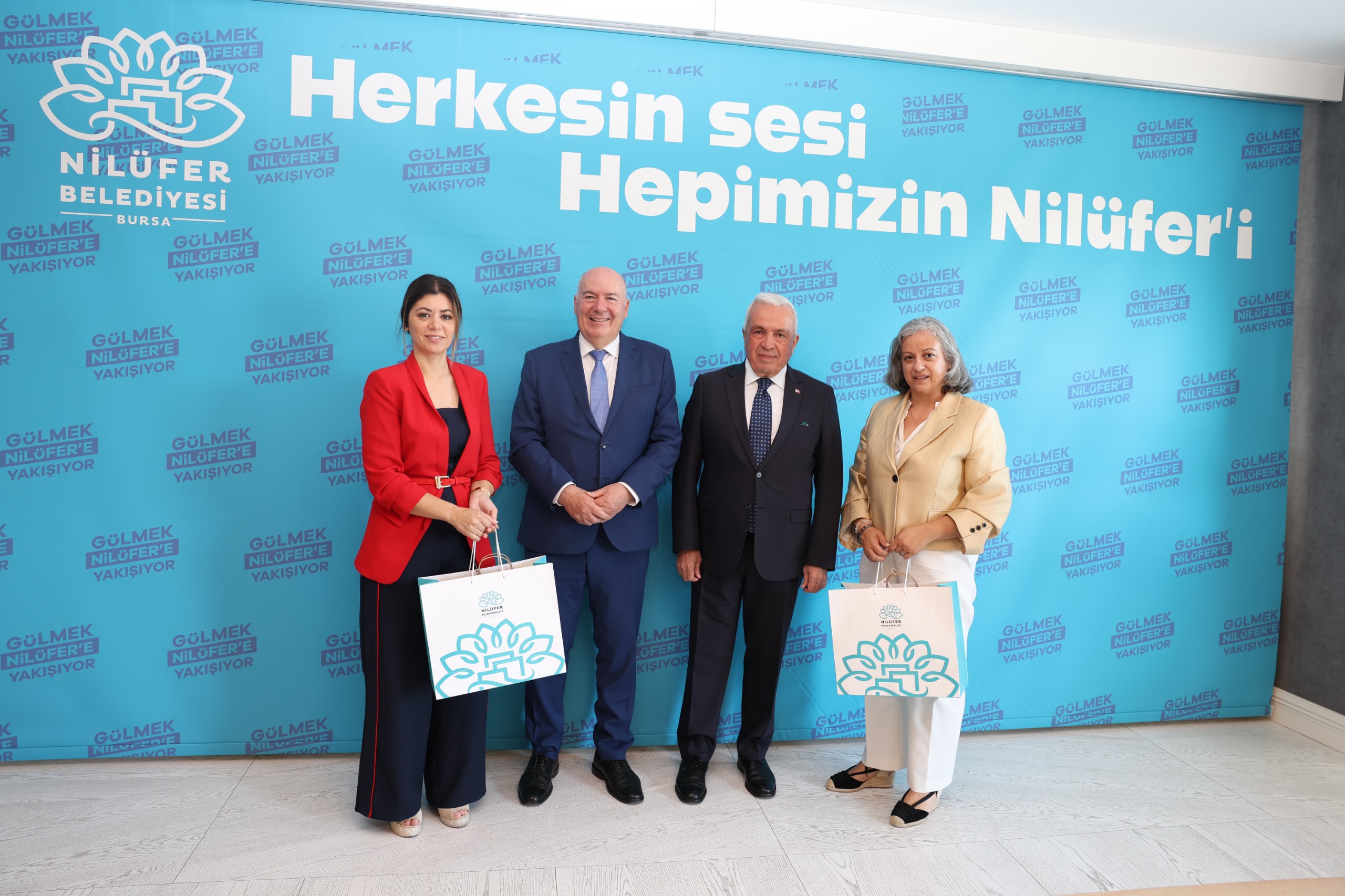 Nilüfer Belediyesi Portekizli kardeş kenti Castelo Branco heyetini ağırladı