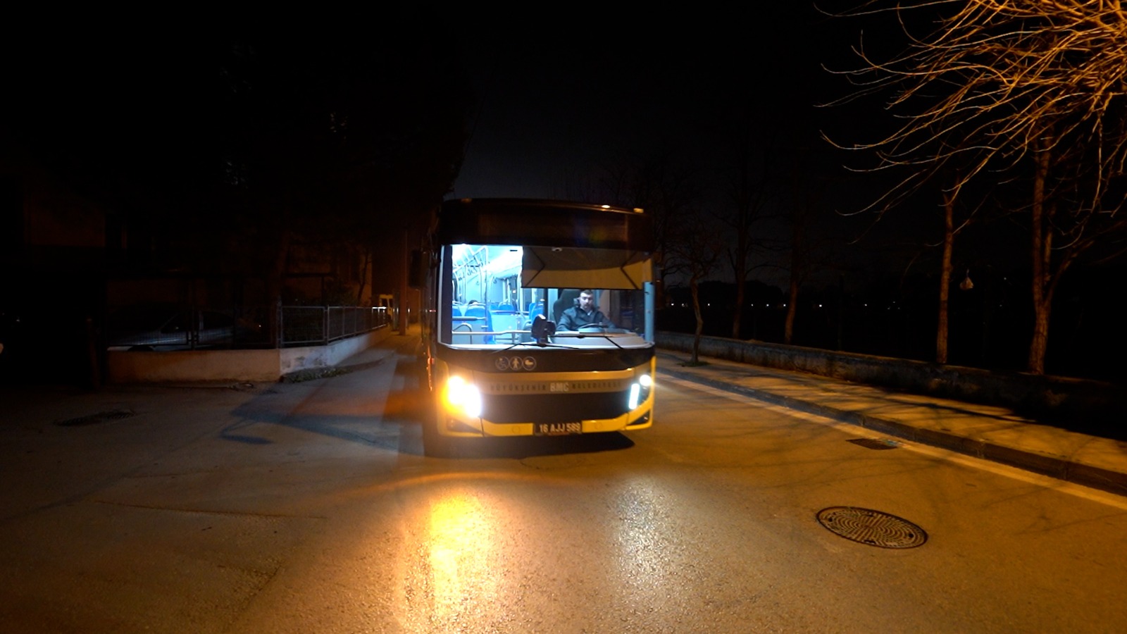 Bursa’da gece seferleri devam ediyor