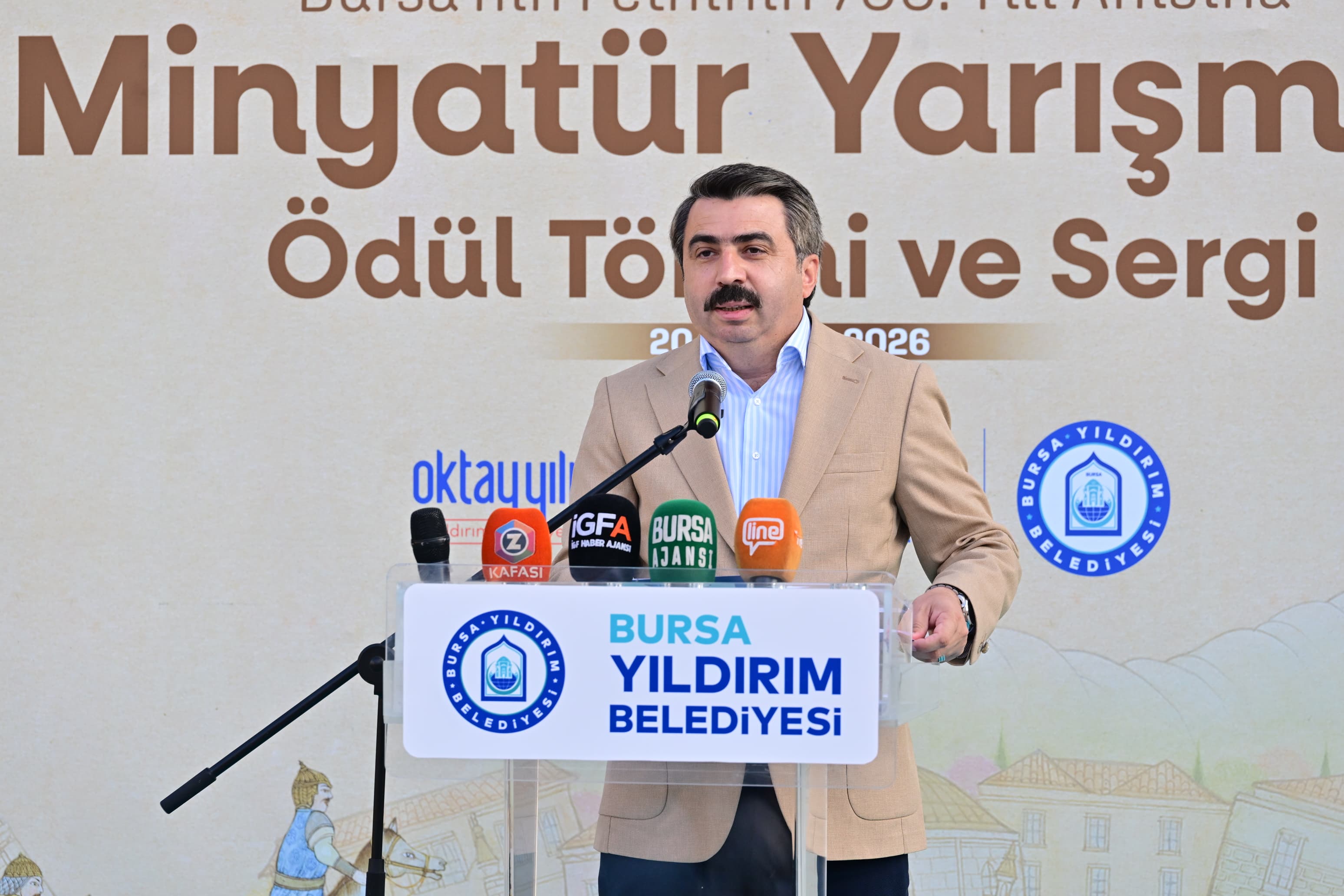 BURSA’NIN FETHİ MİNYATÜRLE HAYAT BULDU