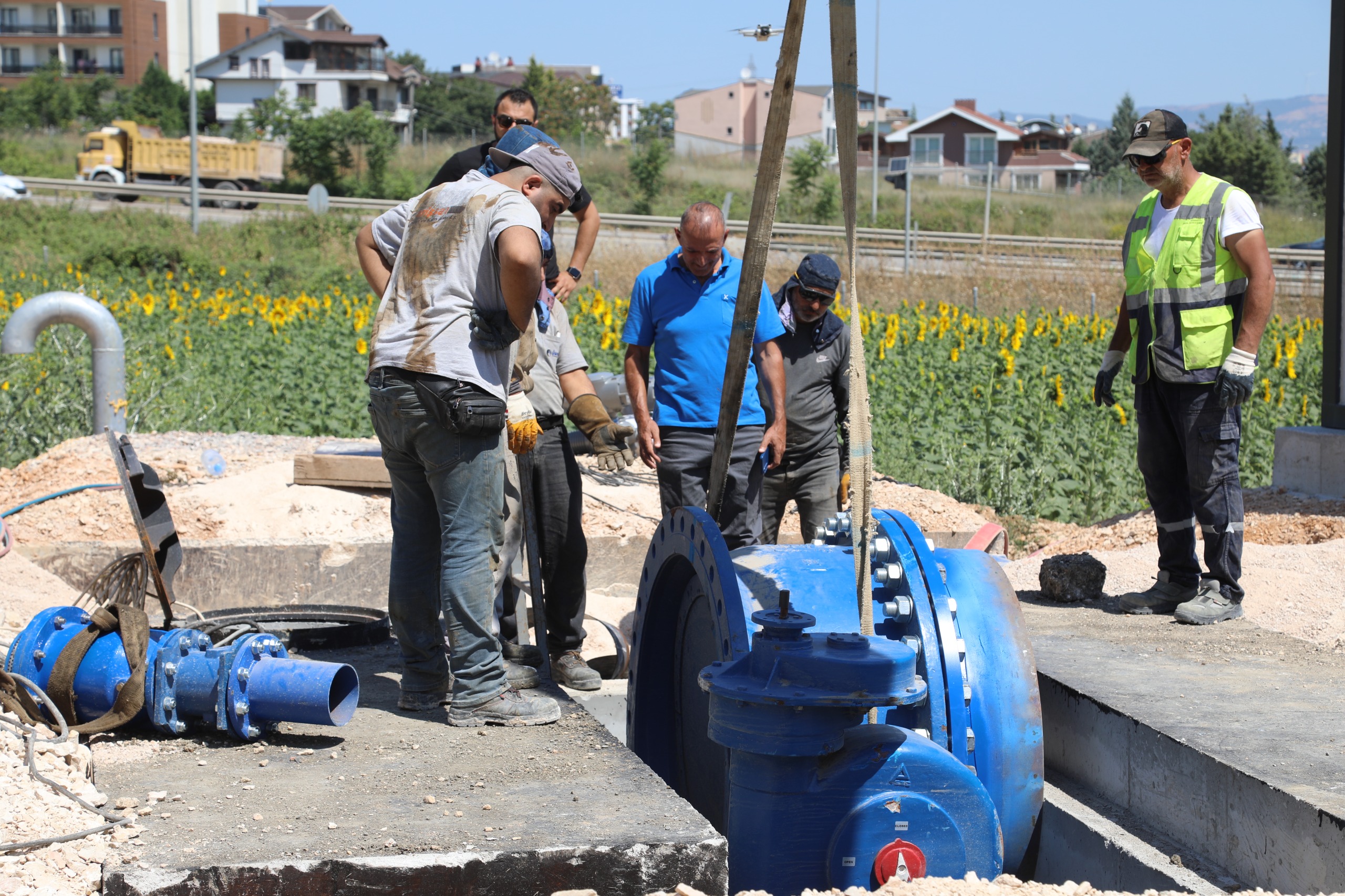 Çınarcık'ın suyu sisteme entegre ediliyor