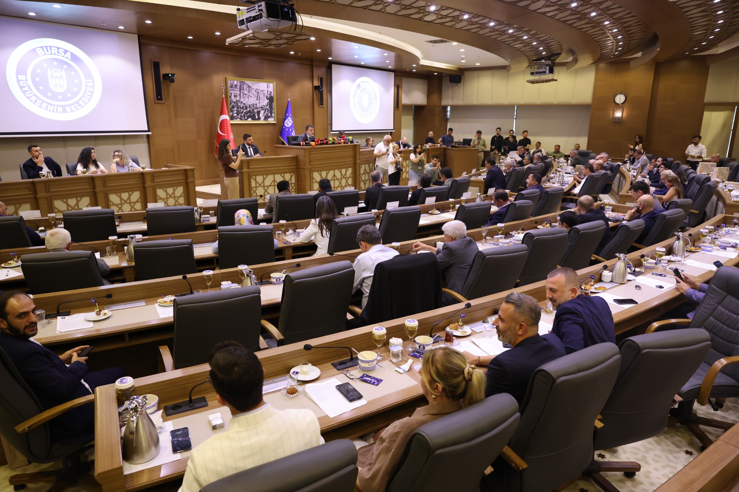 Büyükşehir Belediye Meclisi’nin temmuz ayı 1’inci oturumu gerçekleştirildi