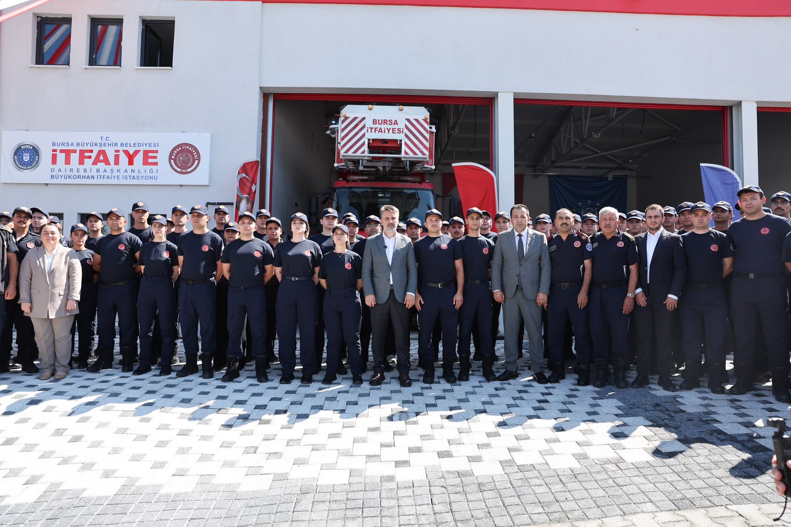 Büyükorhan’a tam donanımlı itfaiye binası
