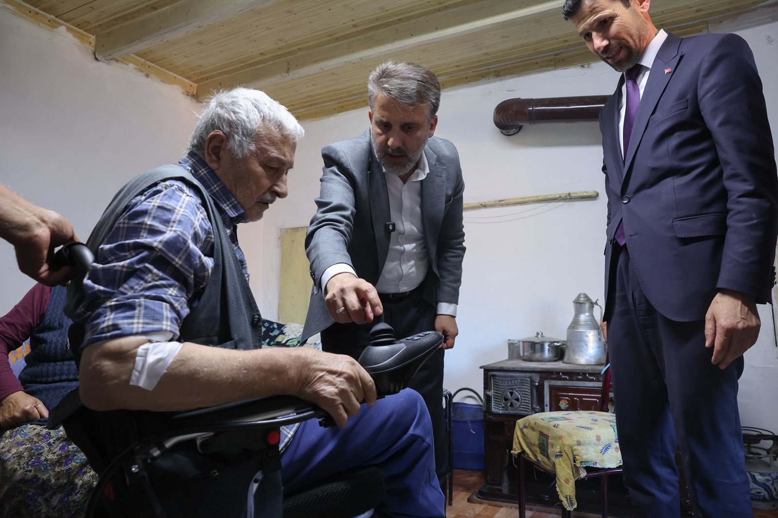 Vatandaşın talebine Başkan Vekili Biba'dan hızlı yanıt
