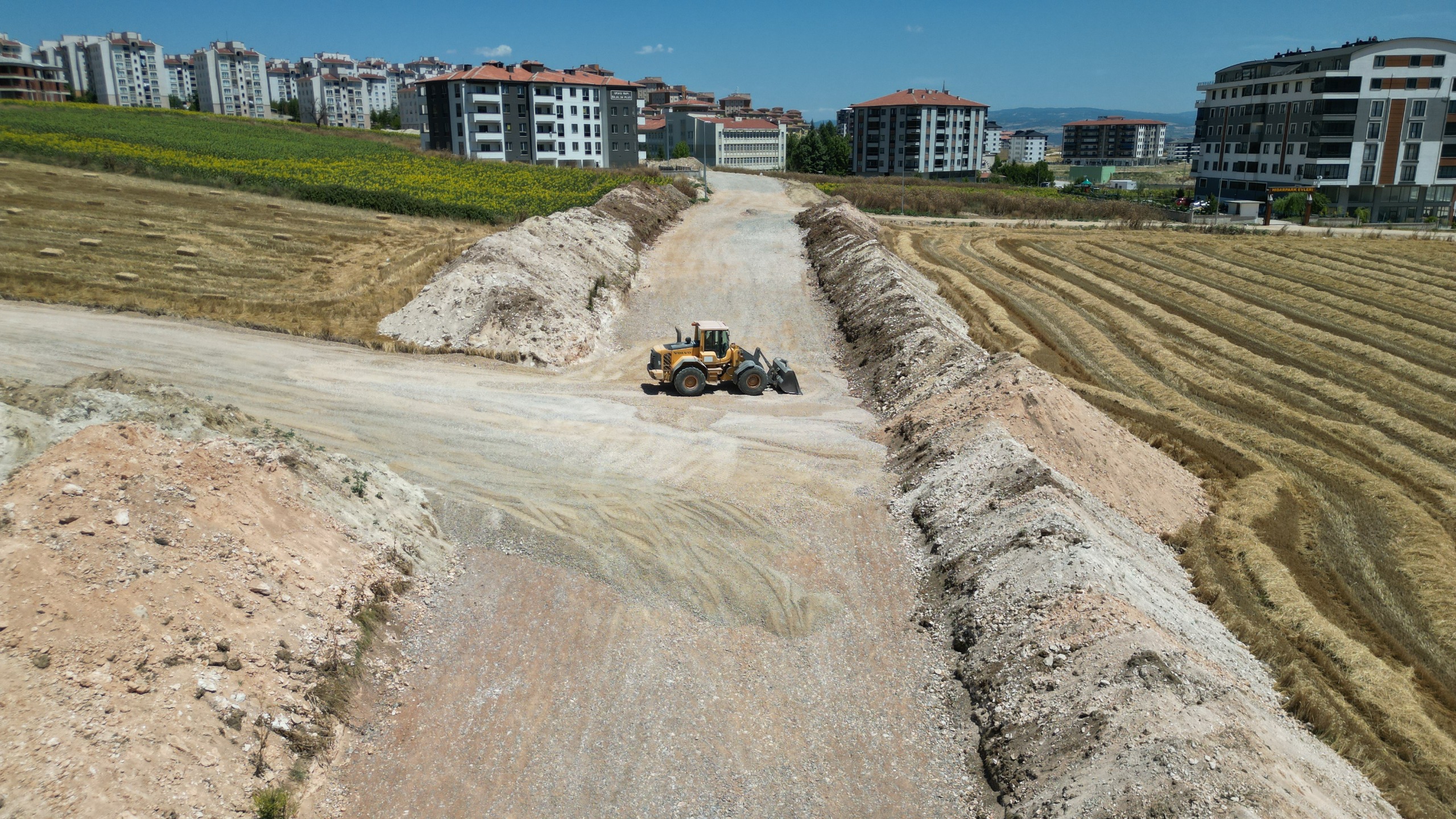 Büyükşehir’den İnegöl’e 18 kilometre uzunluğunda yeni yol