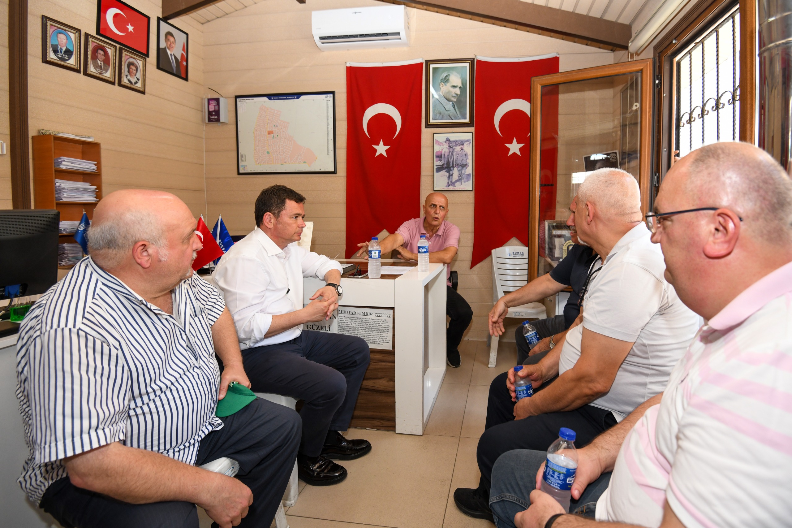 Başkan Erkan Aydın Başaran Mahallesi'nde Vatandaşlarla Buluştu