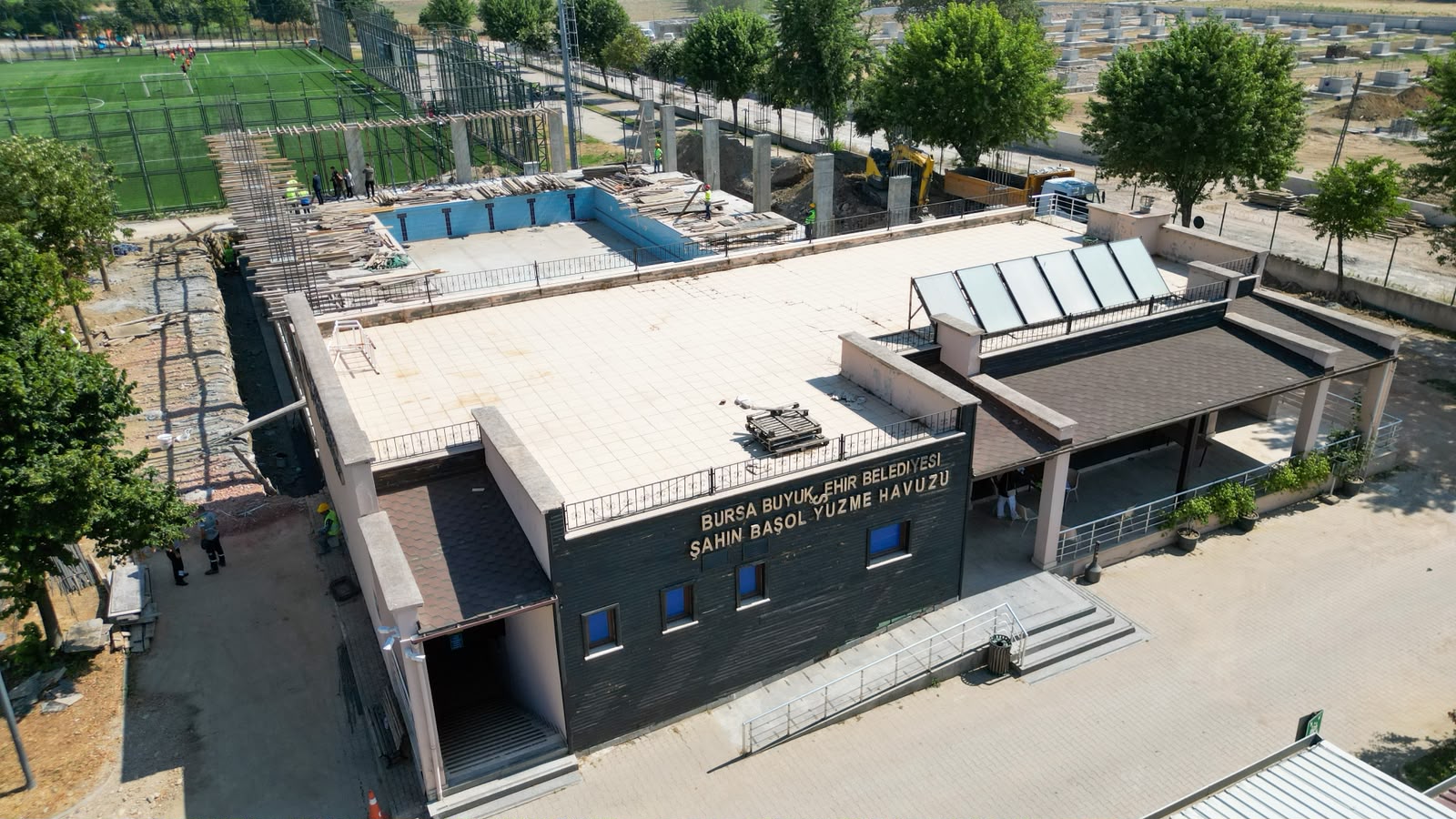 Başkan Vekili Biba, Şahin Başol'da çalışmaları inceledi