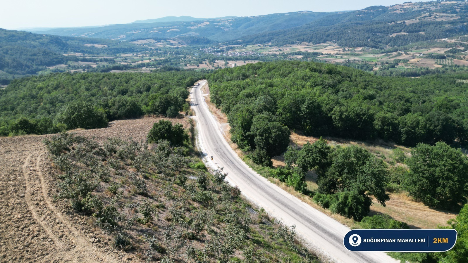 Büyükşehir Mustafakemalpaşa’da yolları yeniliyor