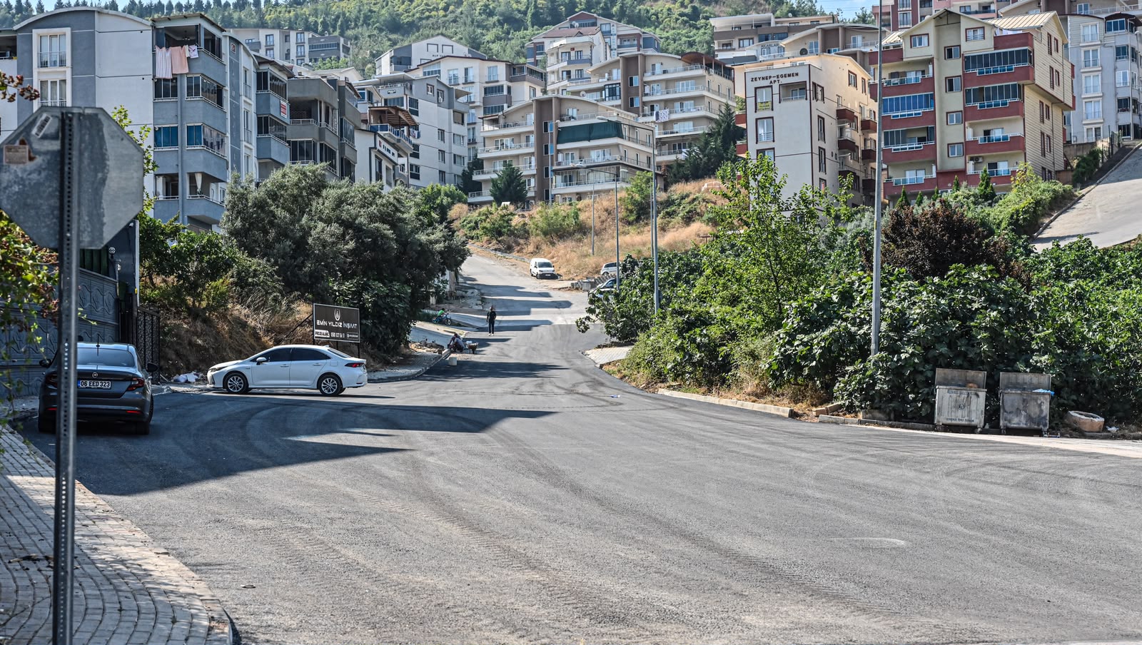 Kestel'de Eğitim Caddesi baştan sona yenilendi