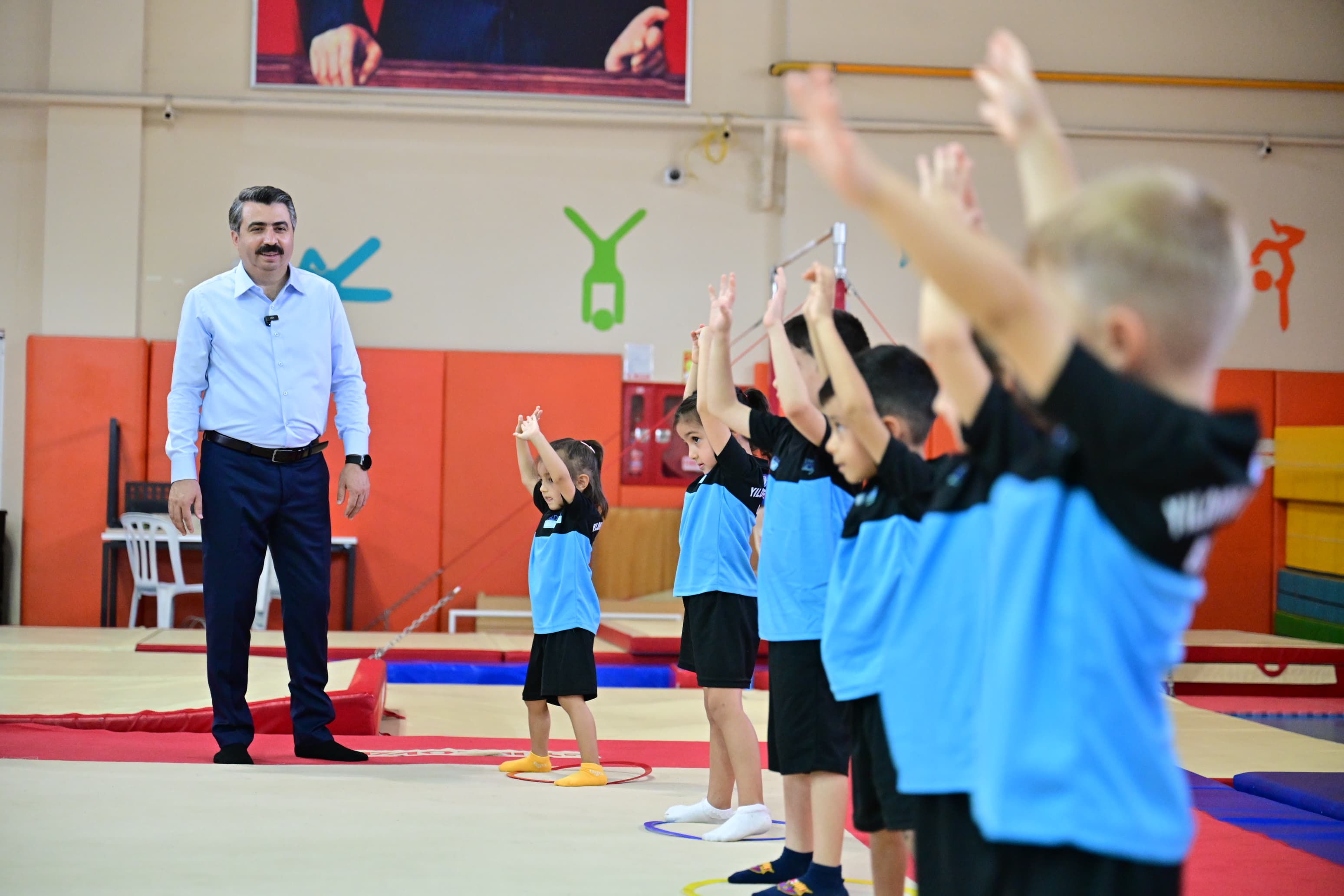 YILDIRIM’DA ÇOCUKLAR SPORLA BÜYÜYOR