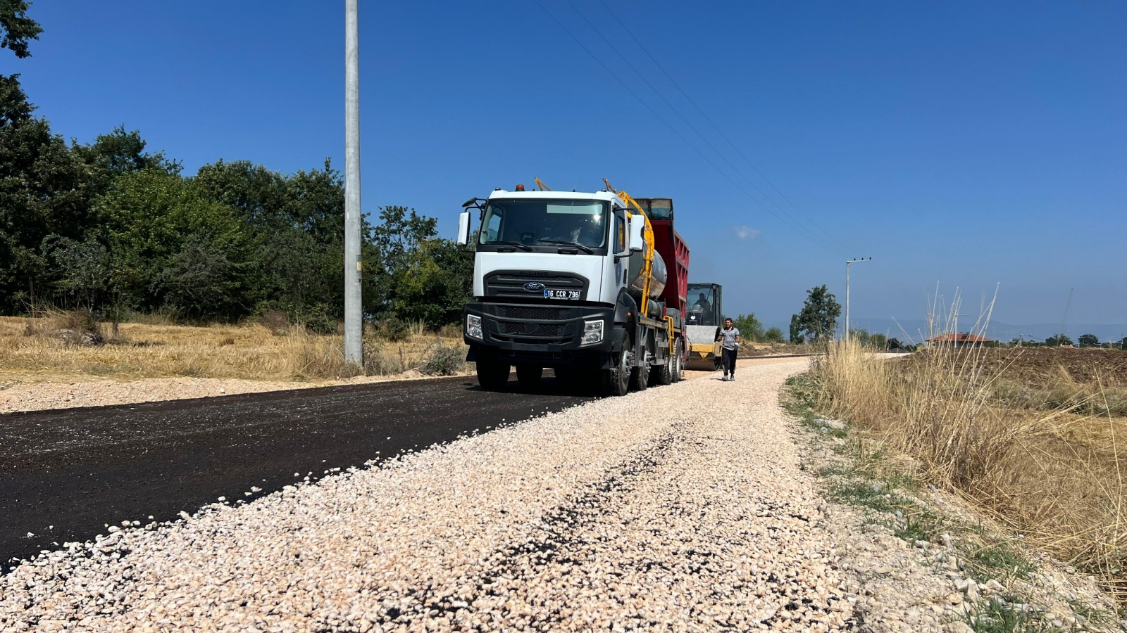 Büyükşehir'den İnegöl'e ulaşım hamlesi