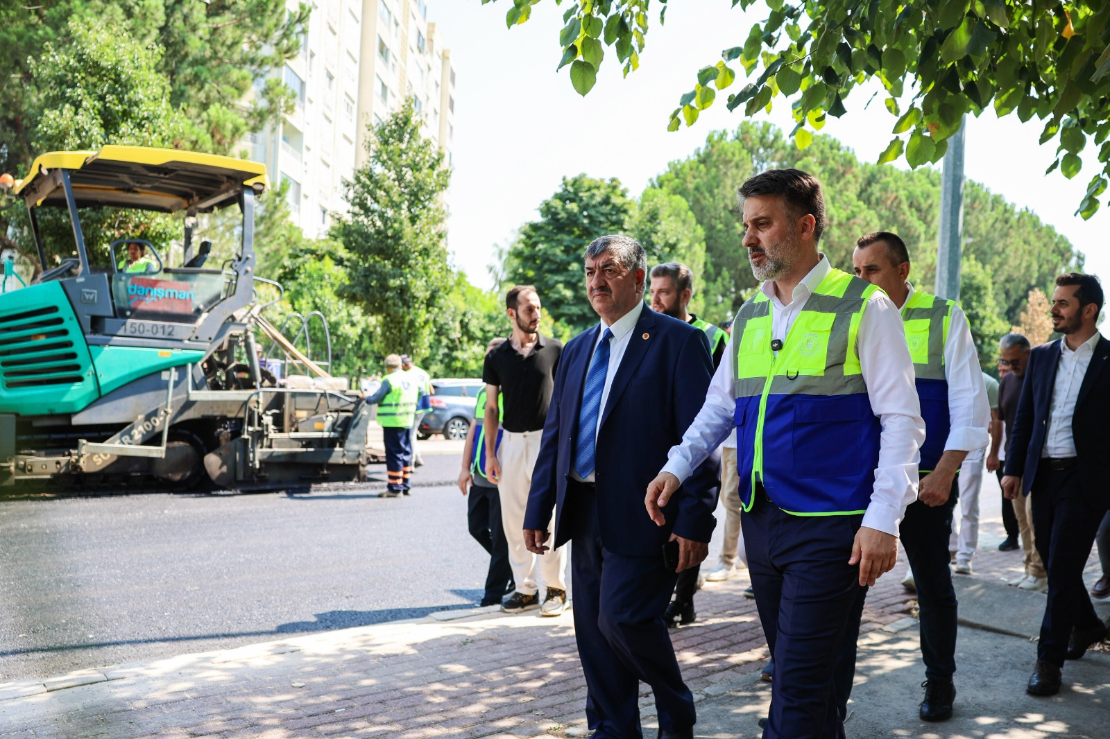 Büyükşehir Panayır'da altyapı ve yolları yeniliyor