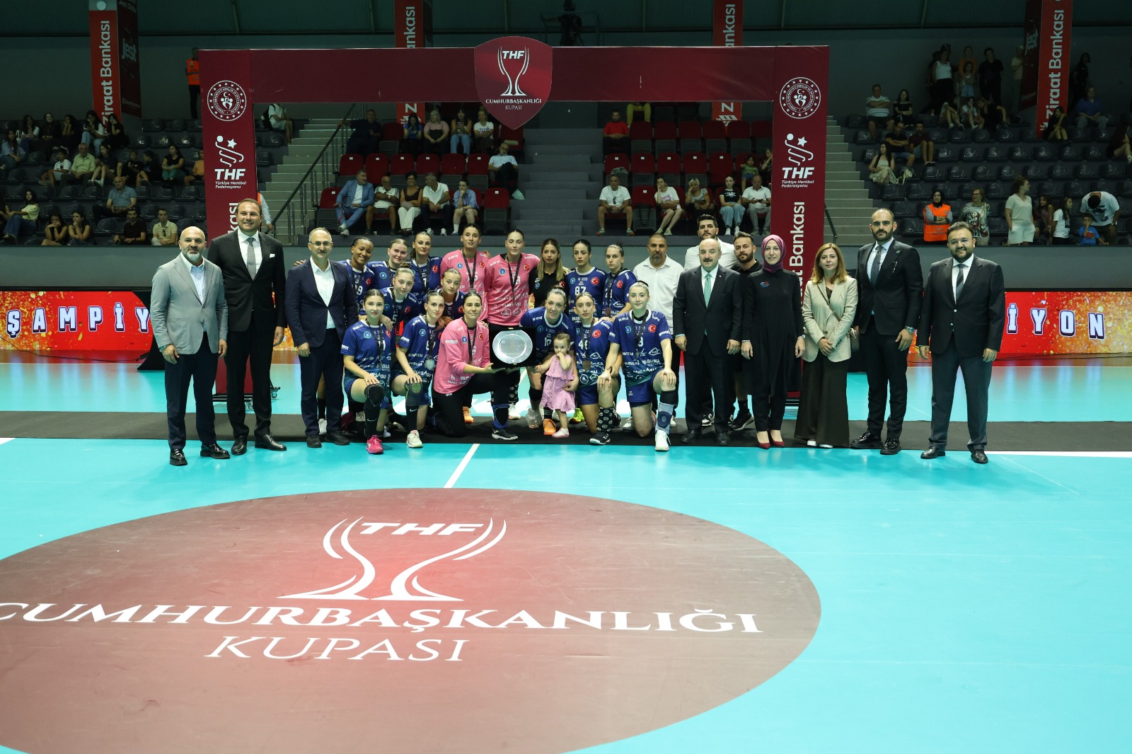 Büyükşehir Belediyespor Cumhurbaşkanlığı Kupası’nda ikinci oldu