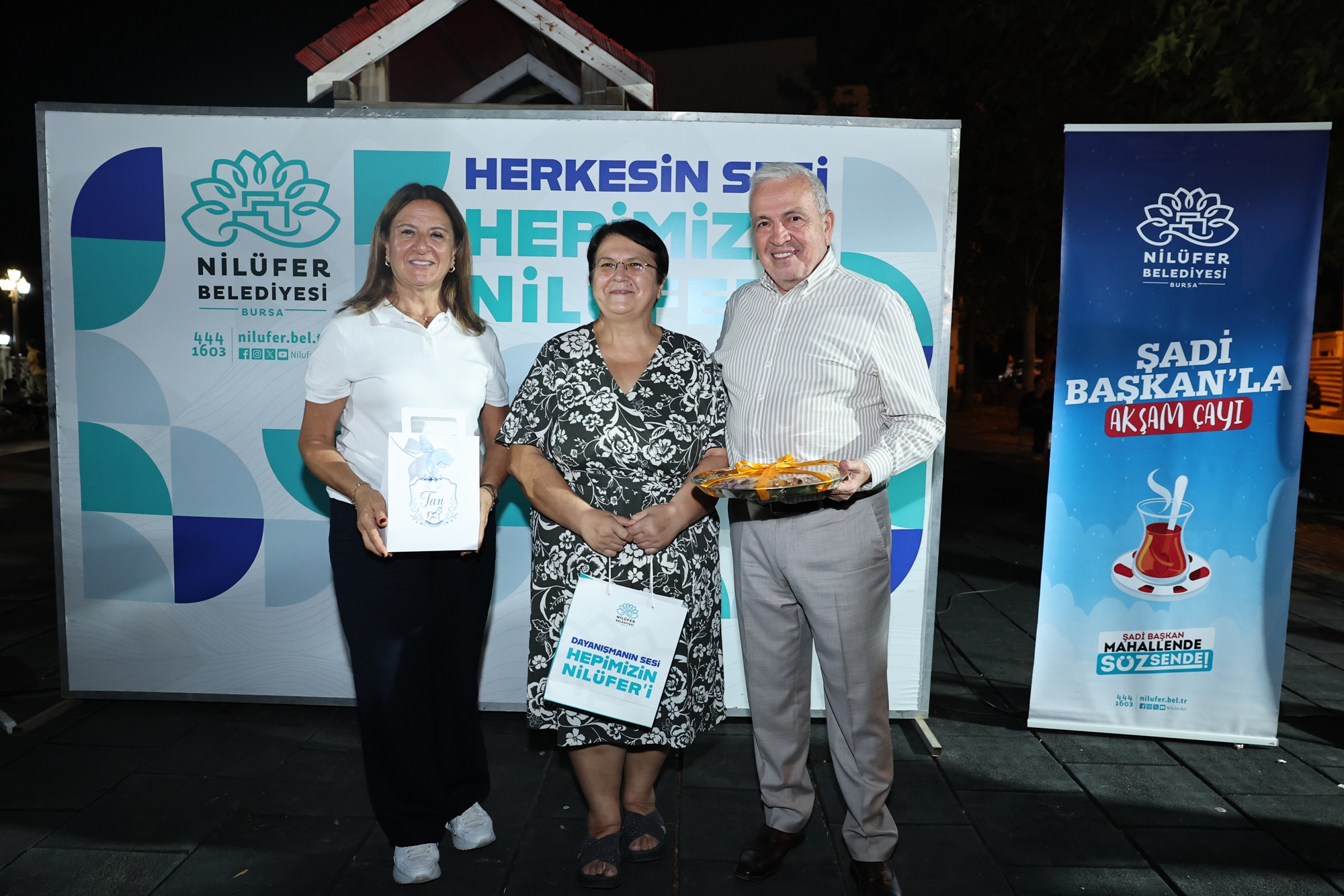 Başkan Şadi Özdemir Yüzüncüyıl sakinleriyle buluştu