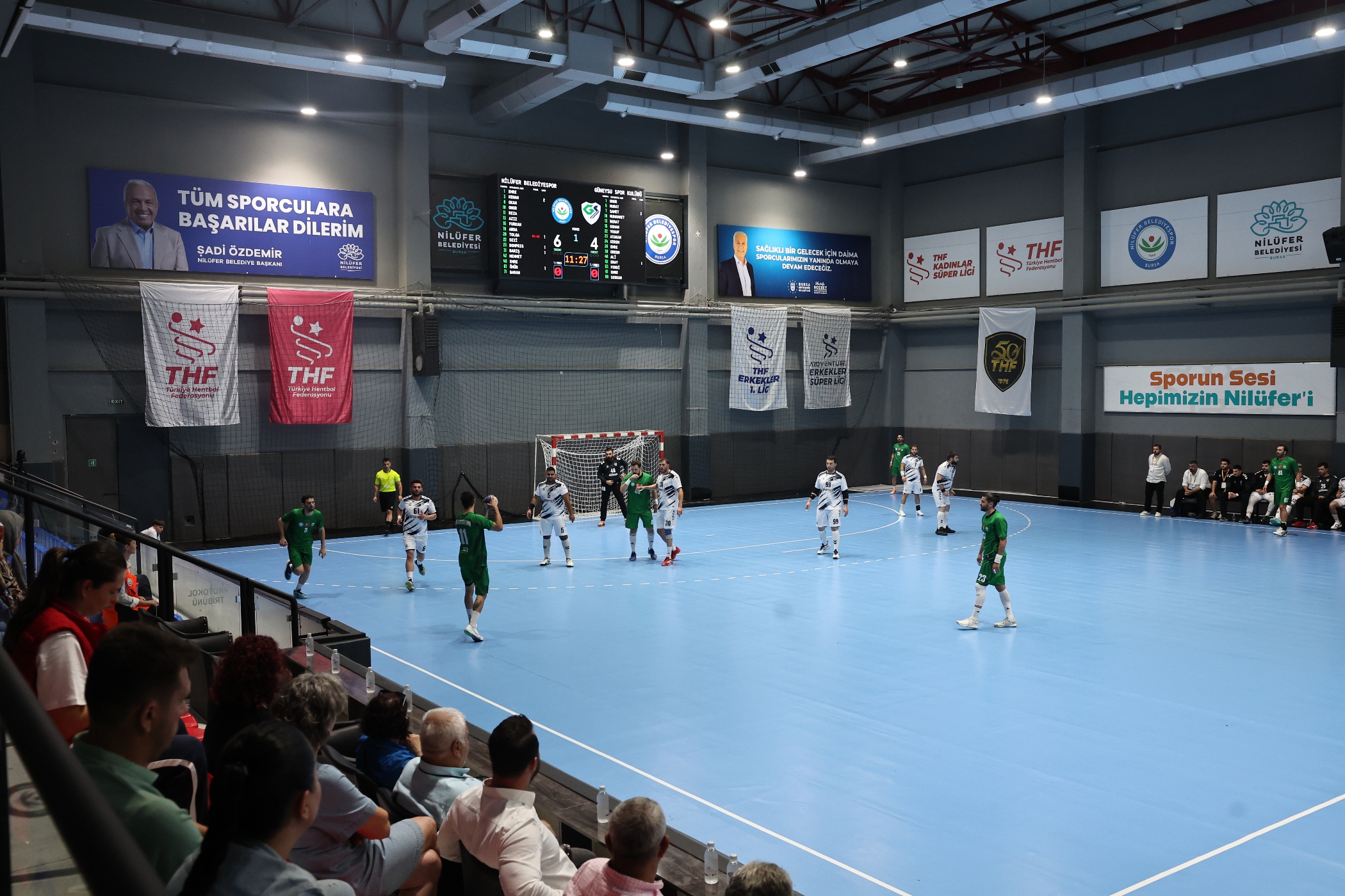 Nilüfer Belediyespor lige galibiyetle başladı
