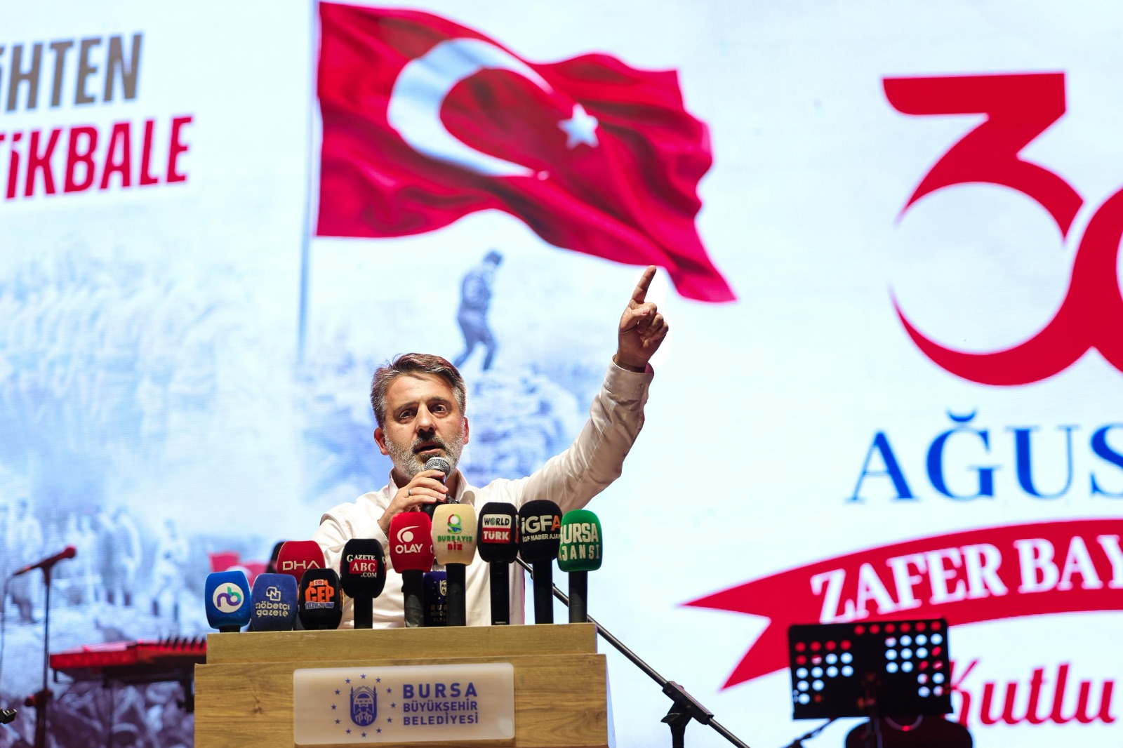 Şahin Biba: "30 Ağustos Anadolu topraklarına vurulan bağımsızlık mührünün adıdır"