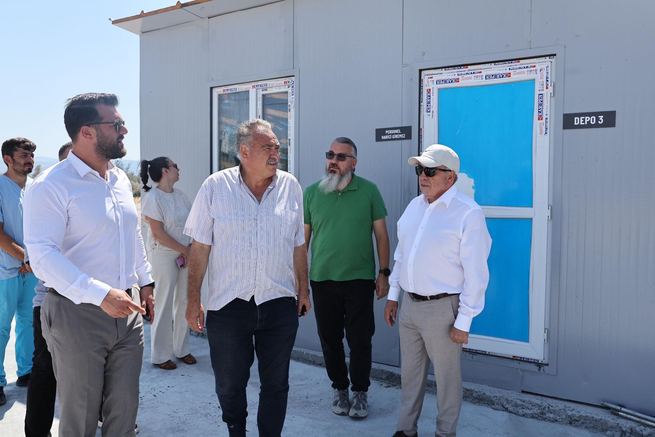 Başkan Şadi Özdemir’den “Umut Ağacı”na inceleme ziyareti