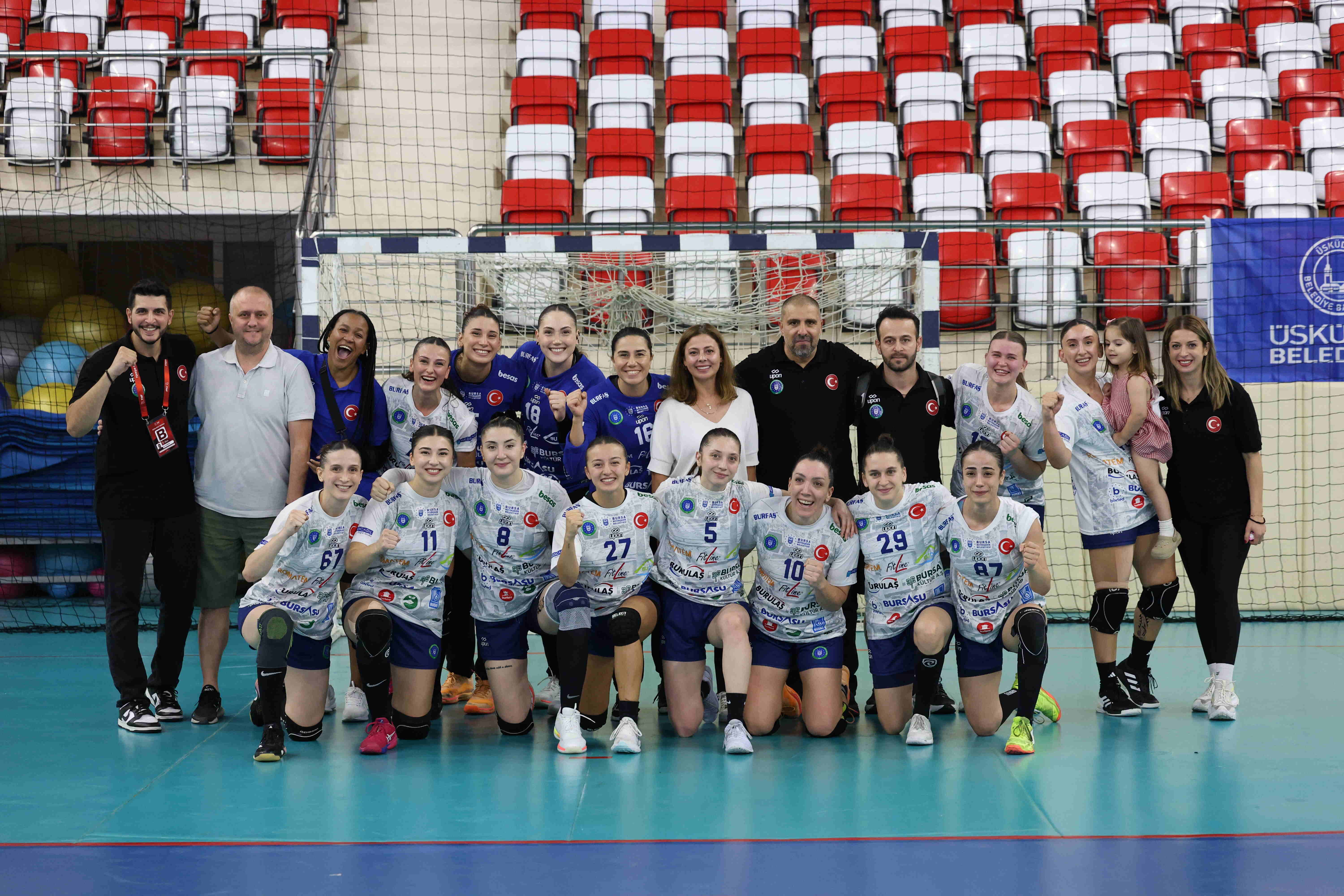 Bursa Büyükşehir Belediyespor’dan bir galibiyet daha