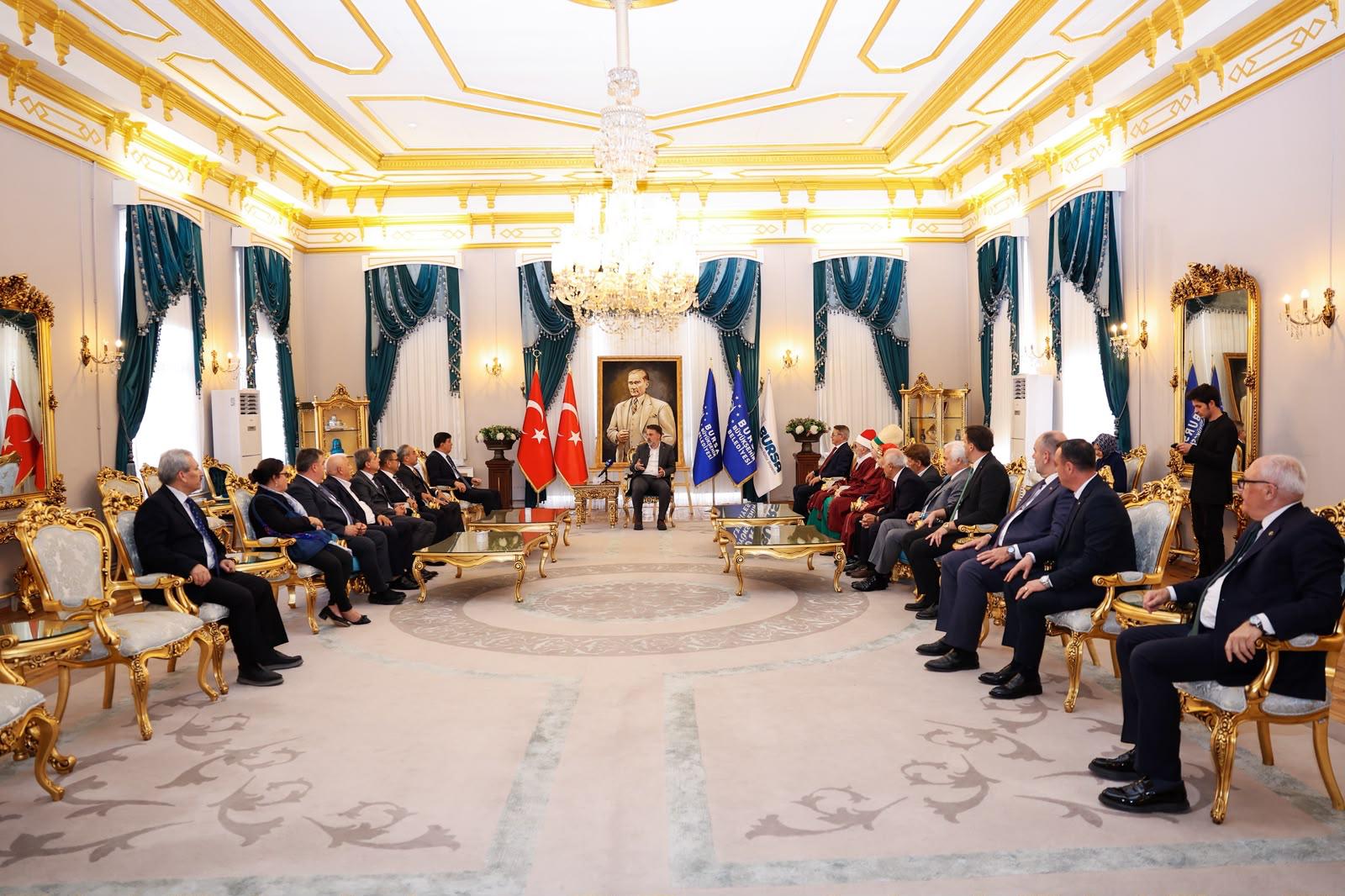 Başkan Vekili Biba ahileri ağırladı