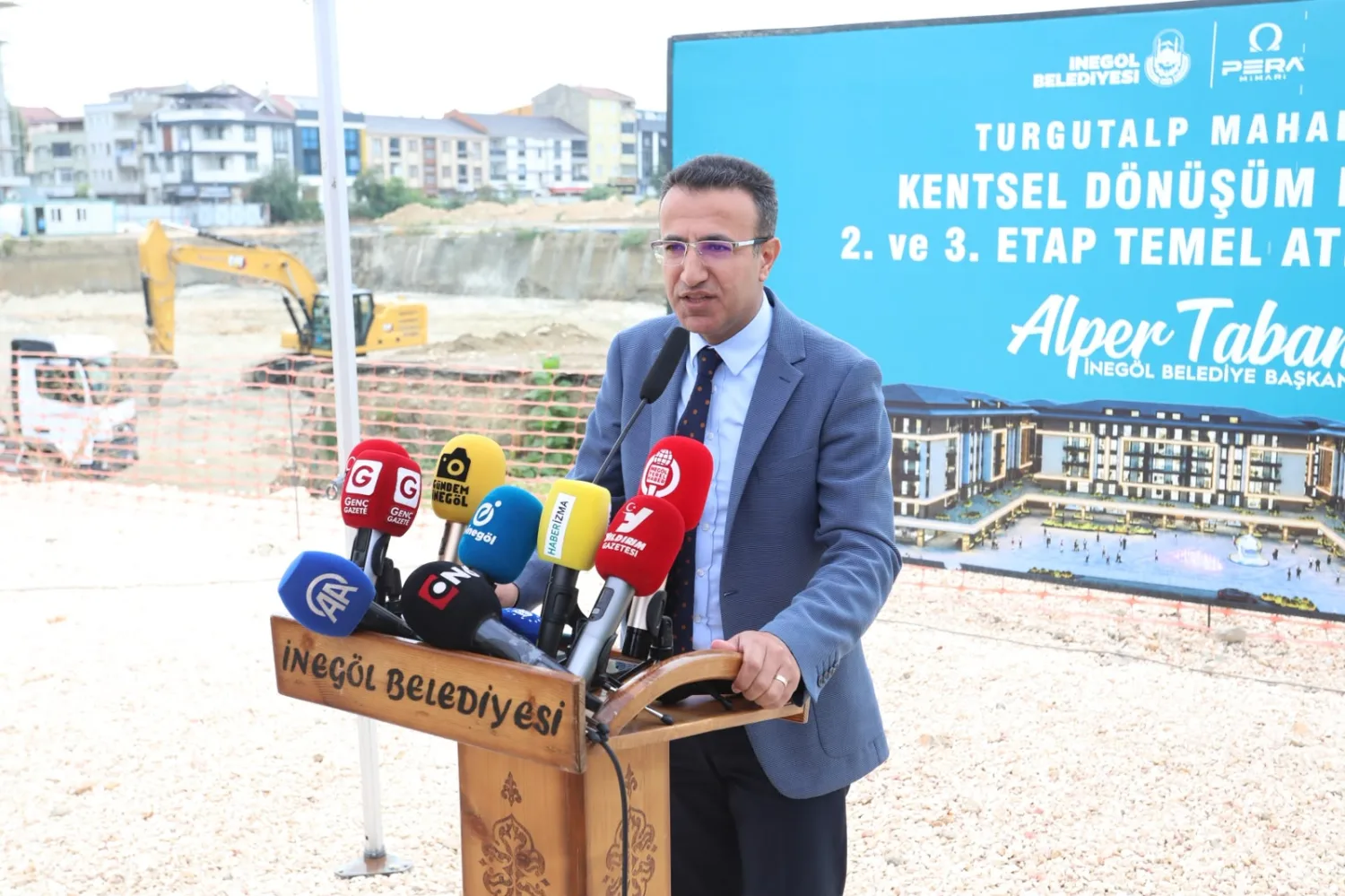 Turgutalp’te Kentsel Dönüşümün 2. Ve 3. Etaplarında Temel Atıldı