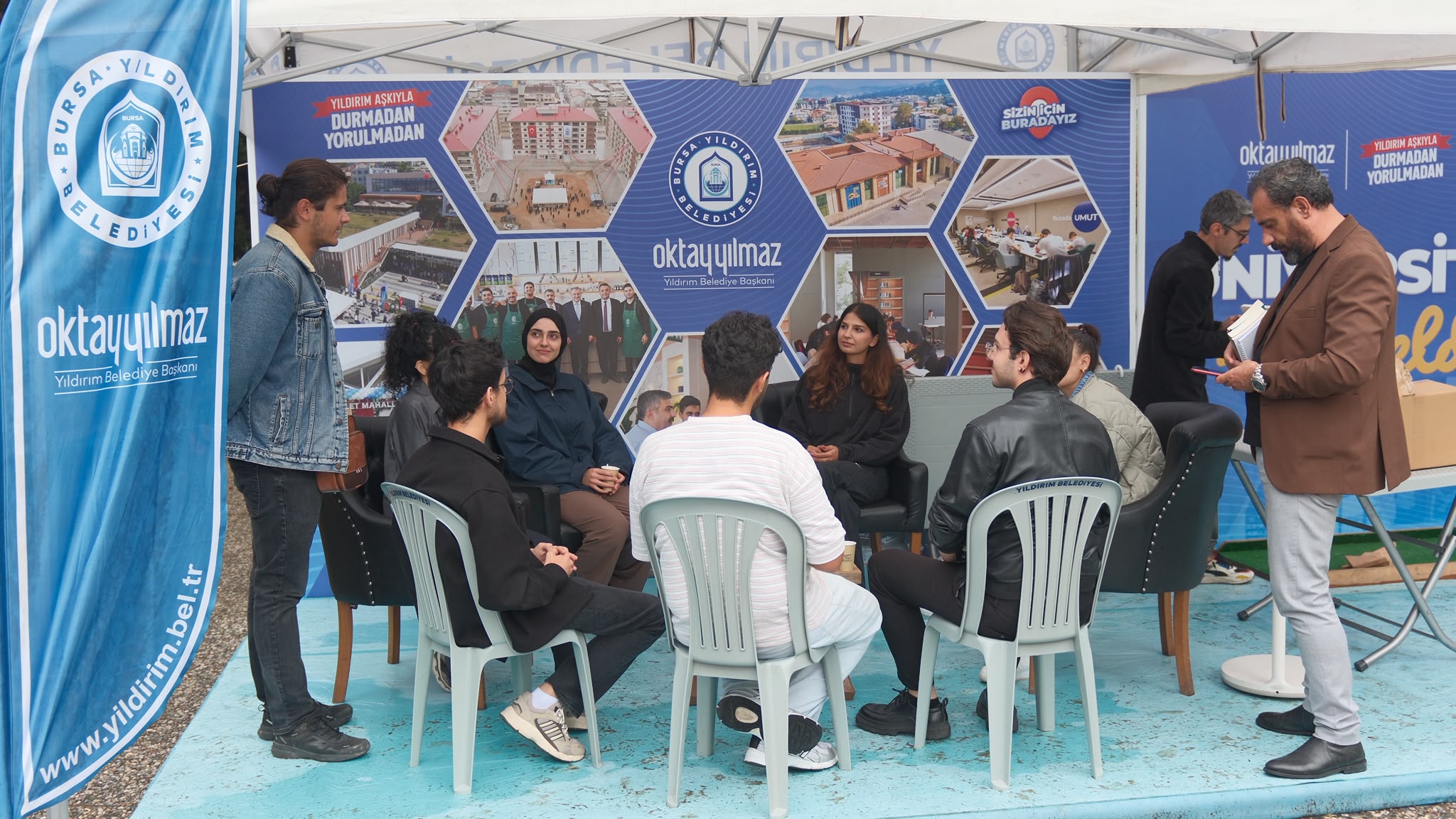 YILDIRIM’DA ÜNİVERSİTE ÖĞRENCİLERİNE SICAK KARŞILAMA