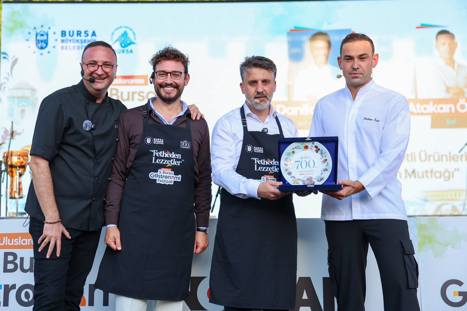 Şahin Biba ve ünlü şeflerden lezzet buluşması