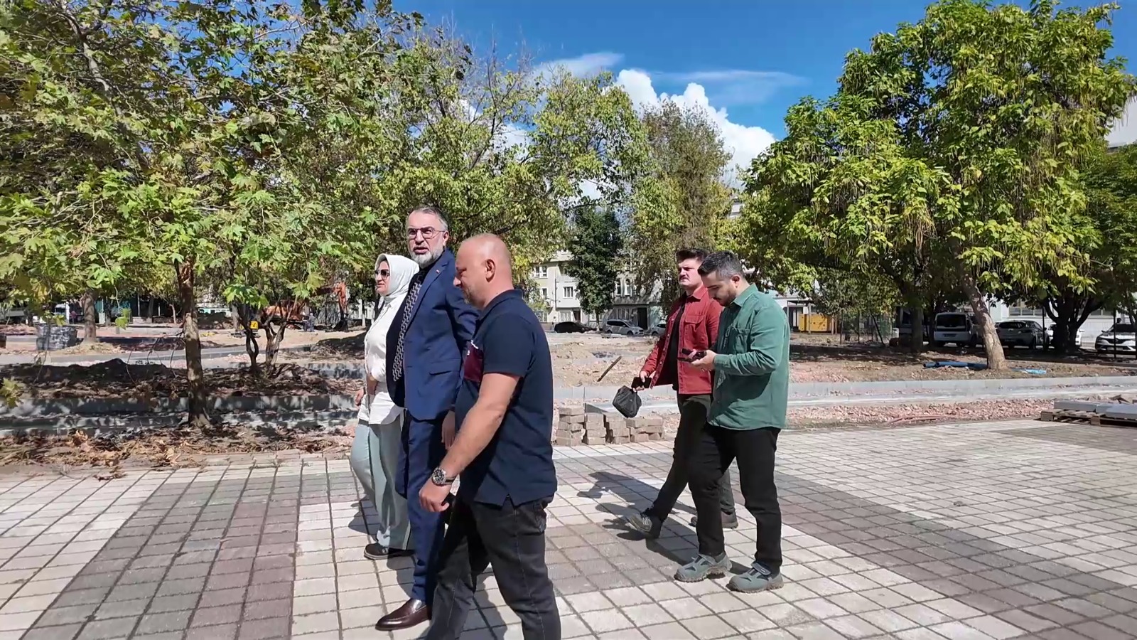 Başkan Erol, Aile Parkı’ndaki Çalışmaları Yerinde İnceledi