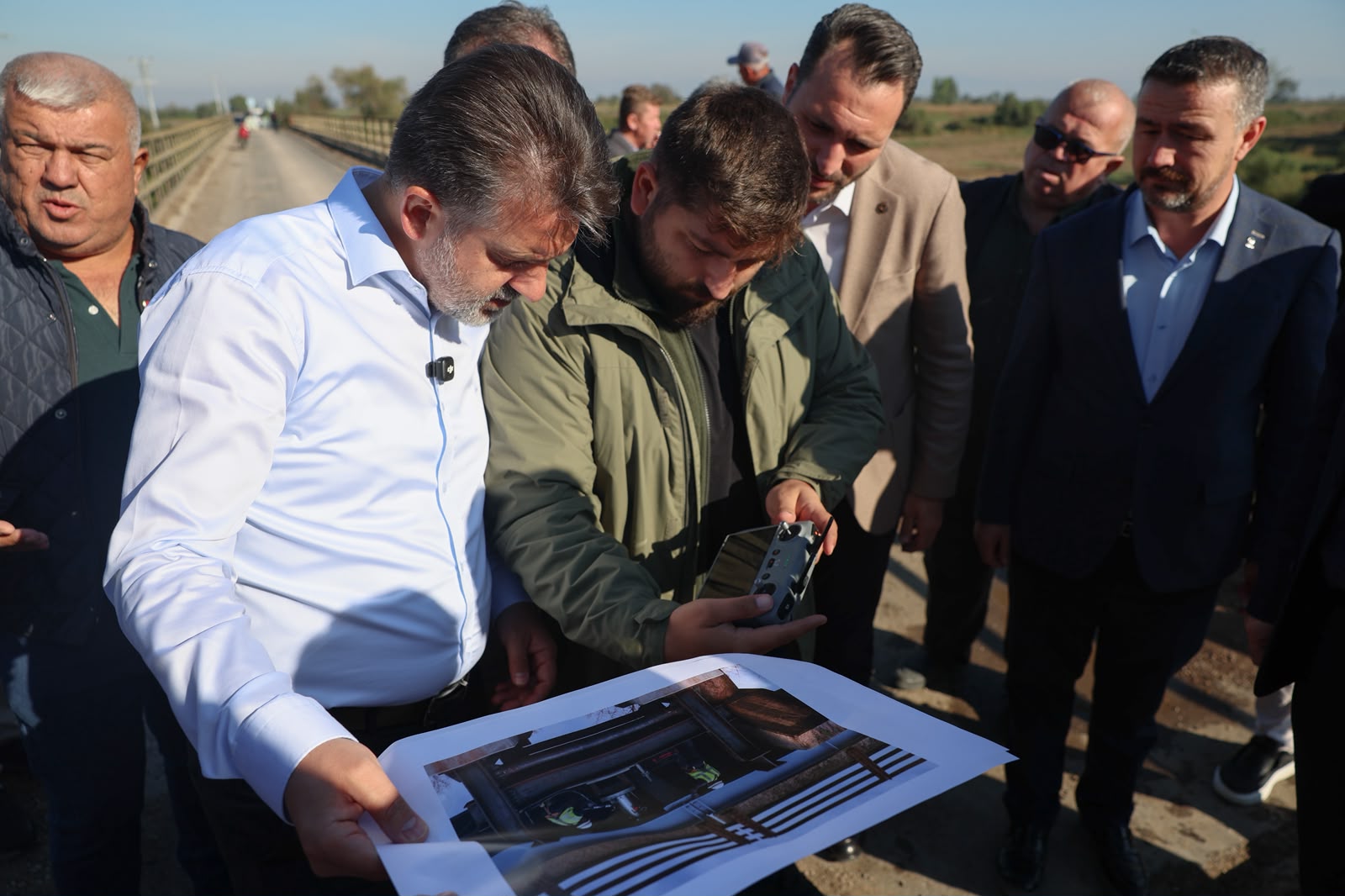 Başkan Vekili Biba, Çeltikçi Köprüsü'nü inceledi
