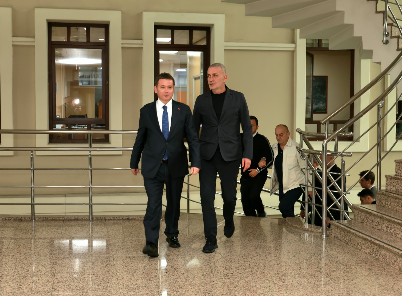 TFF Başkanı’ndan Başkan Erkan Aydın’a Ziyaret