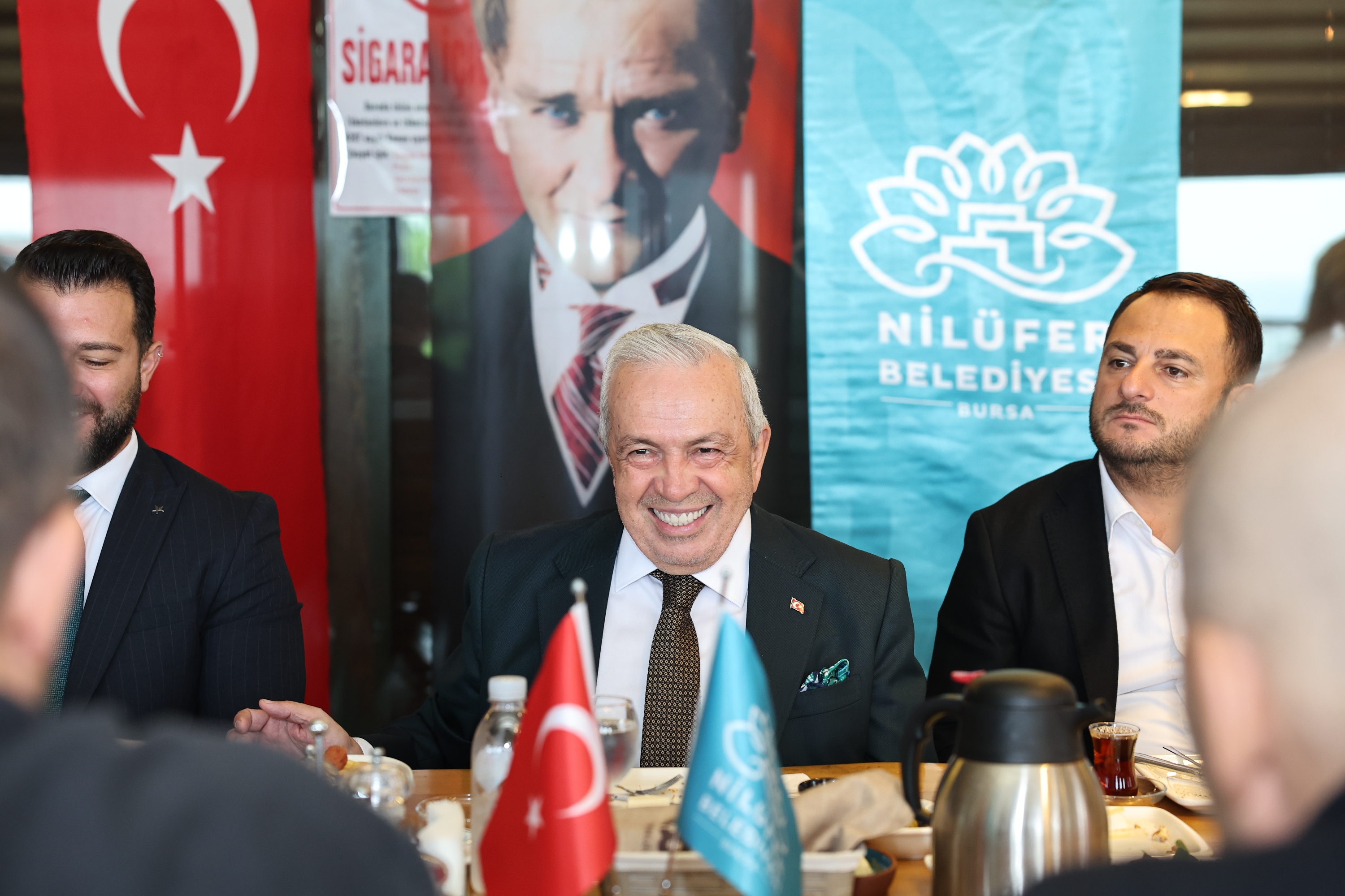 Başkan Şadi Özdemir Bursaspor tribün liderleriyle bir araya geldi