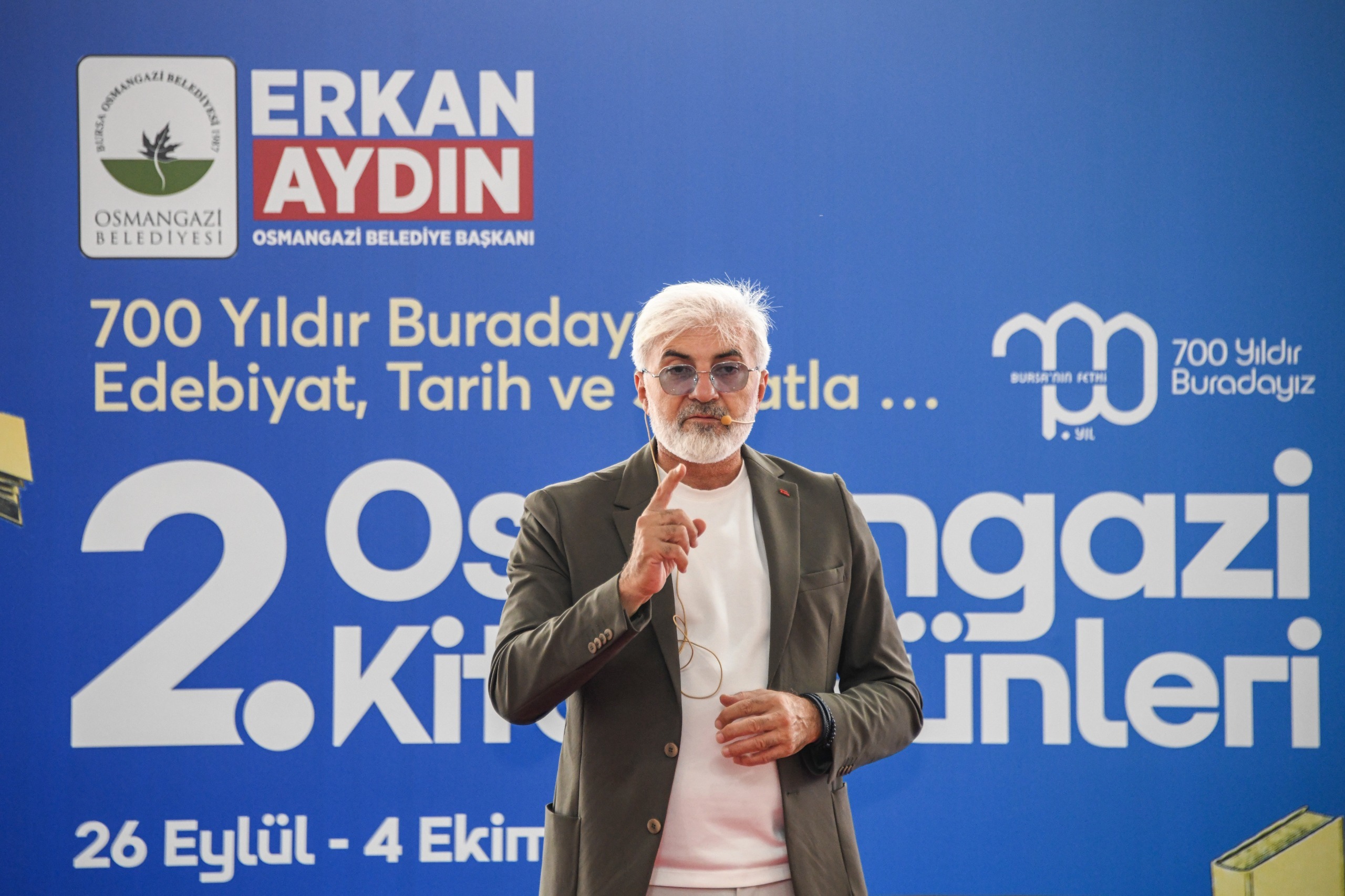 Orhan Kemal’in Bursa’sına Kitap Günleri’nde Işık Tutuldu