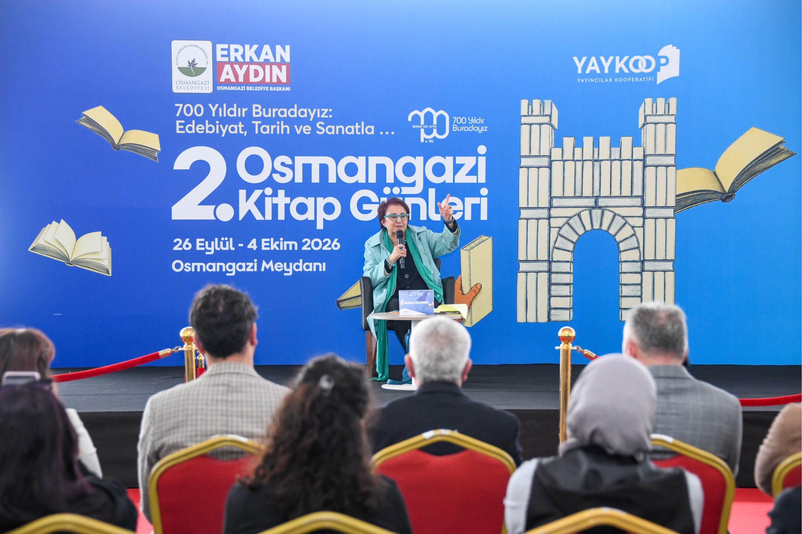 Osmangazi’de Okurlar Yazarlarla Buluşmaya Devam Ediyor 