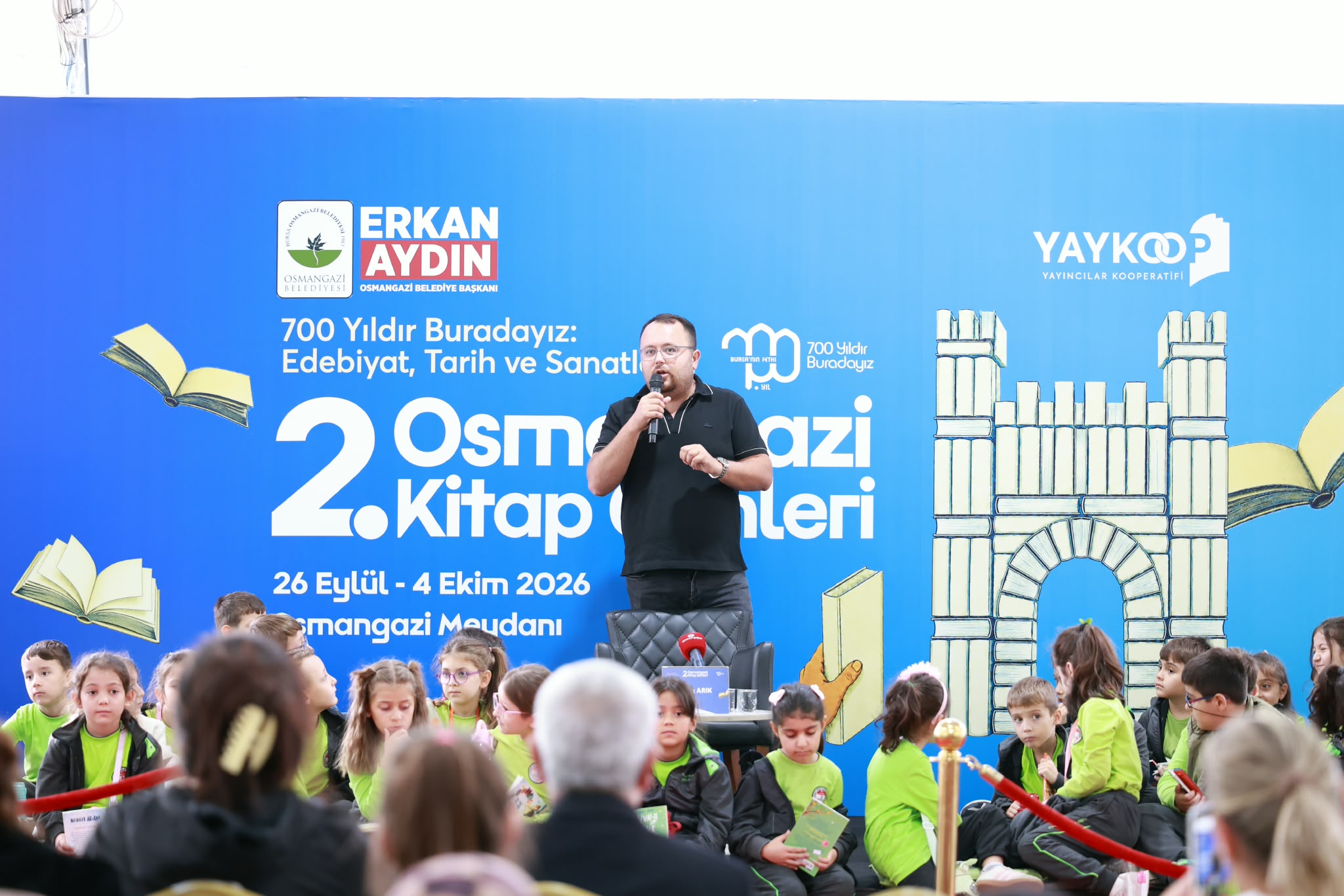 Osmangazi’de Okurlar Yazarlarla Buluşmaya Devam Ediyor 