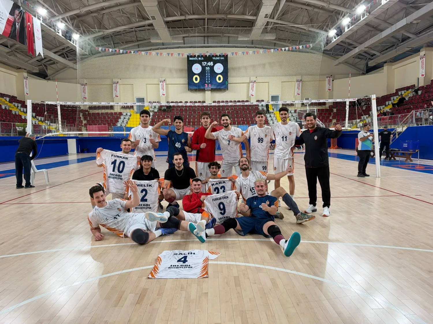 İnegöl Belediyespor Filede Şov Yapıyor: 4’te 4