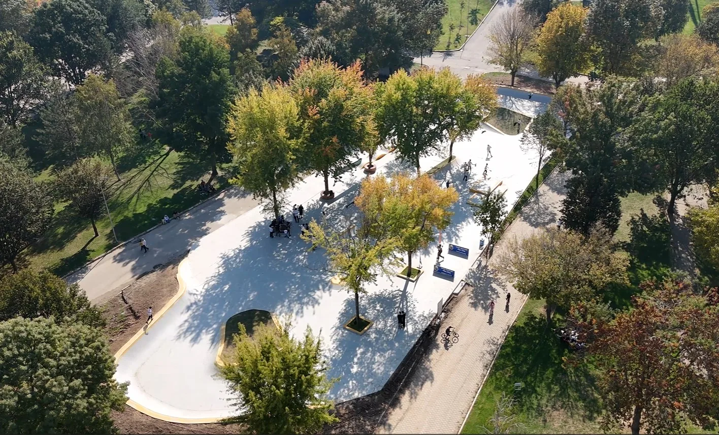 Kültür Parkta Yeni Kaykay Ve Paten Park Yapımında Sona Gelindi