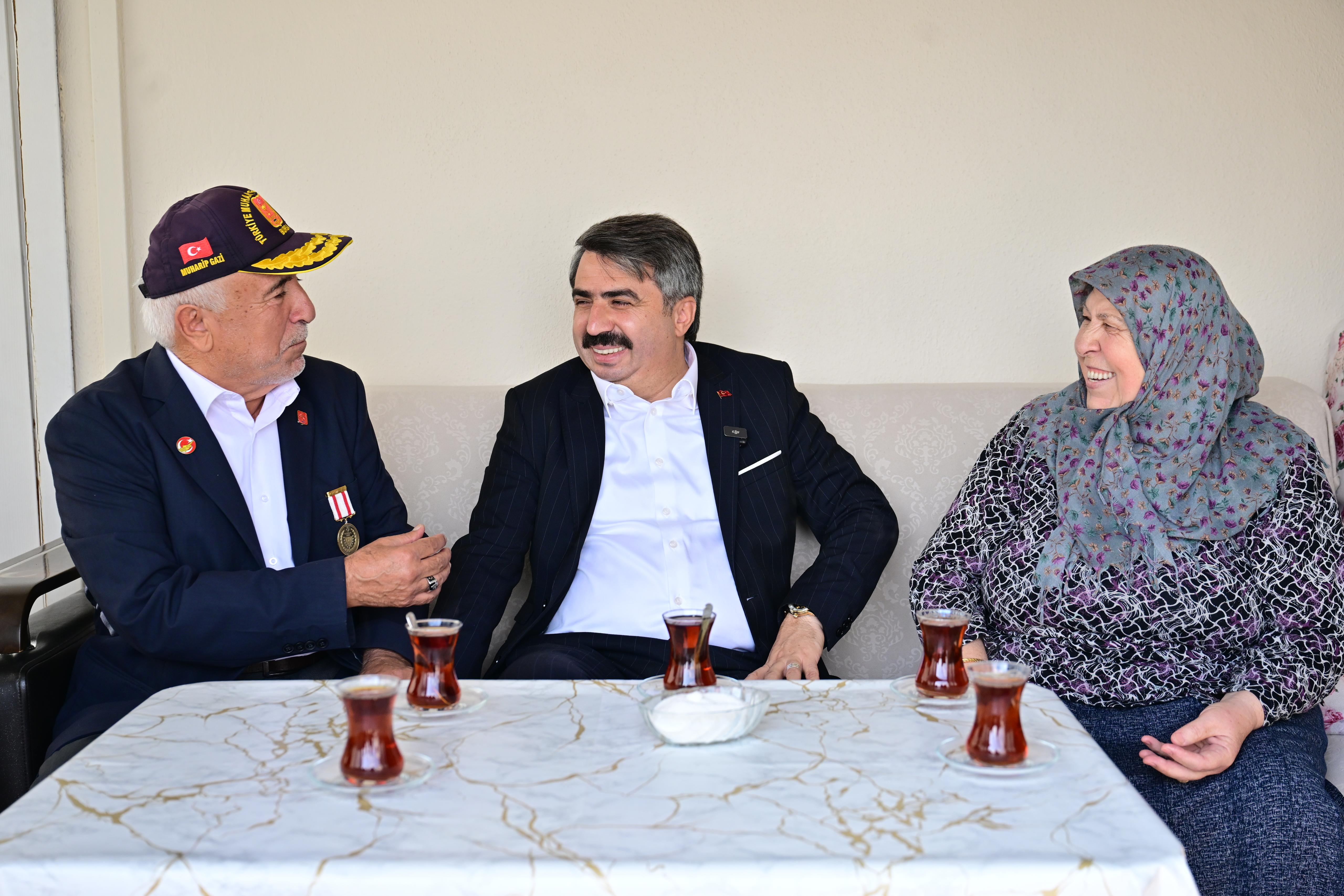 BAŞKAN YILMAZ’DAN VEFA ZİYARETİ