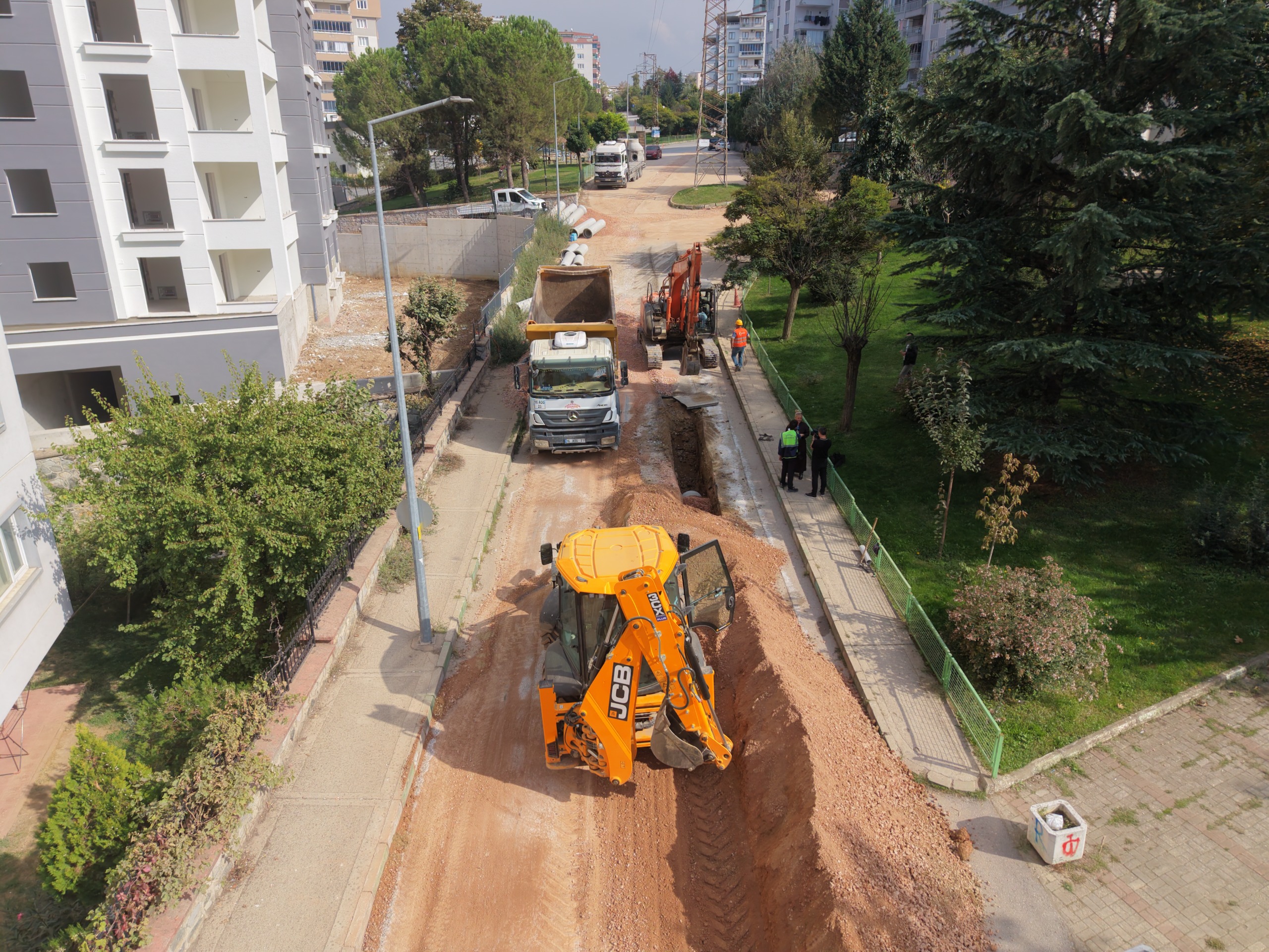 Büyükşehir'den kış öncesi altyapı mesaisi