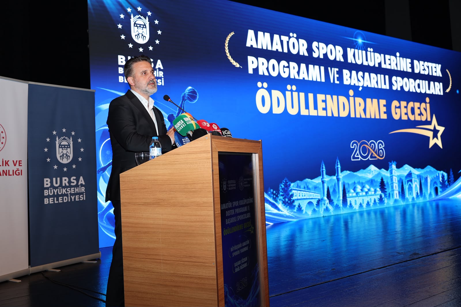 Bursa'nın şampiyonlarına ve amatör spora dev destek